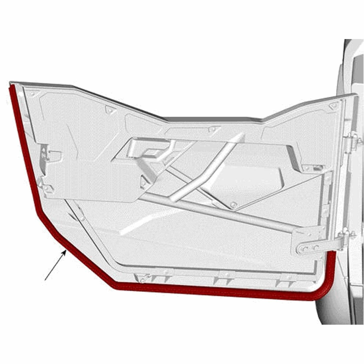 New Can-Am OEM Door Seal and Promoter Kit 715004773 Maverick Trail