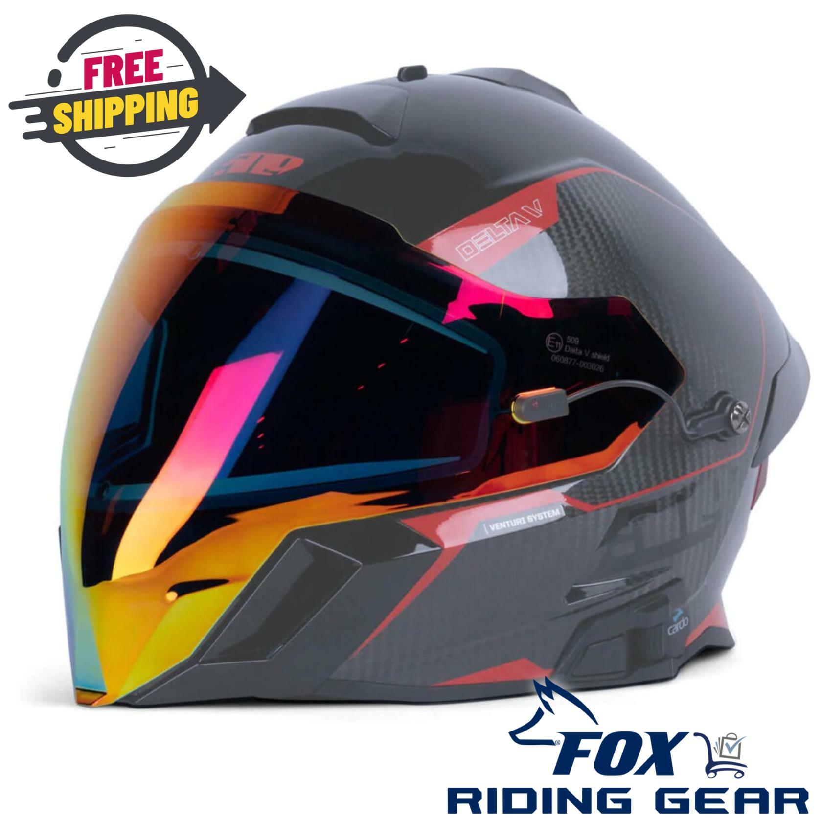 OPEN BOX - 509 Delta V Electric Face Shield Fire Mirror - F01016400-000-401