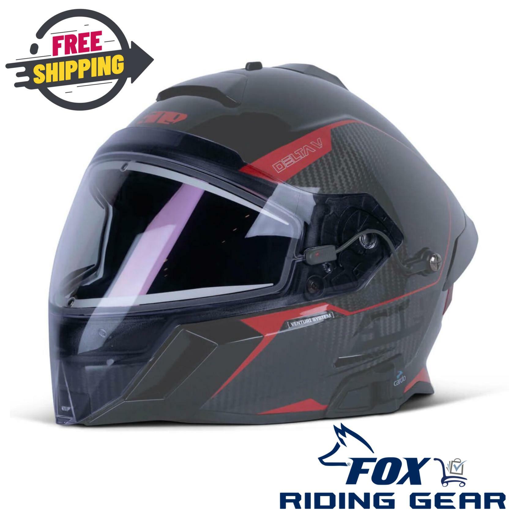 OPEN BOX - 509 Delta V Electric Face Shield Clear - F01016400-000-999