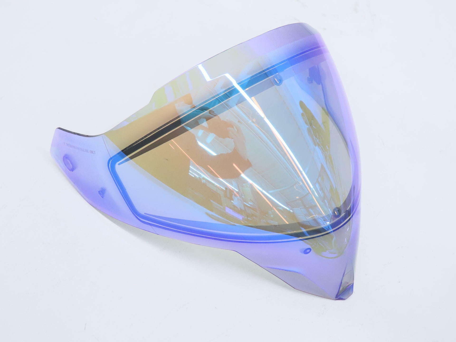 509 Delta V Electric Face Shield Sapphire Mirror - F01016400-000-201 - Open Box