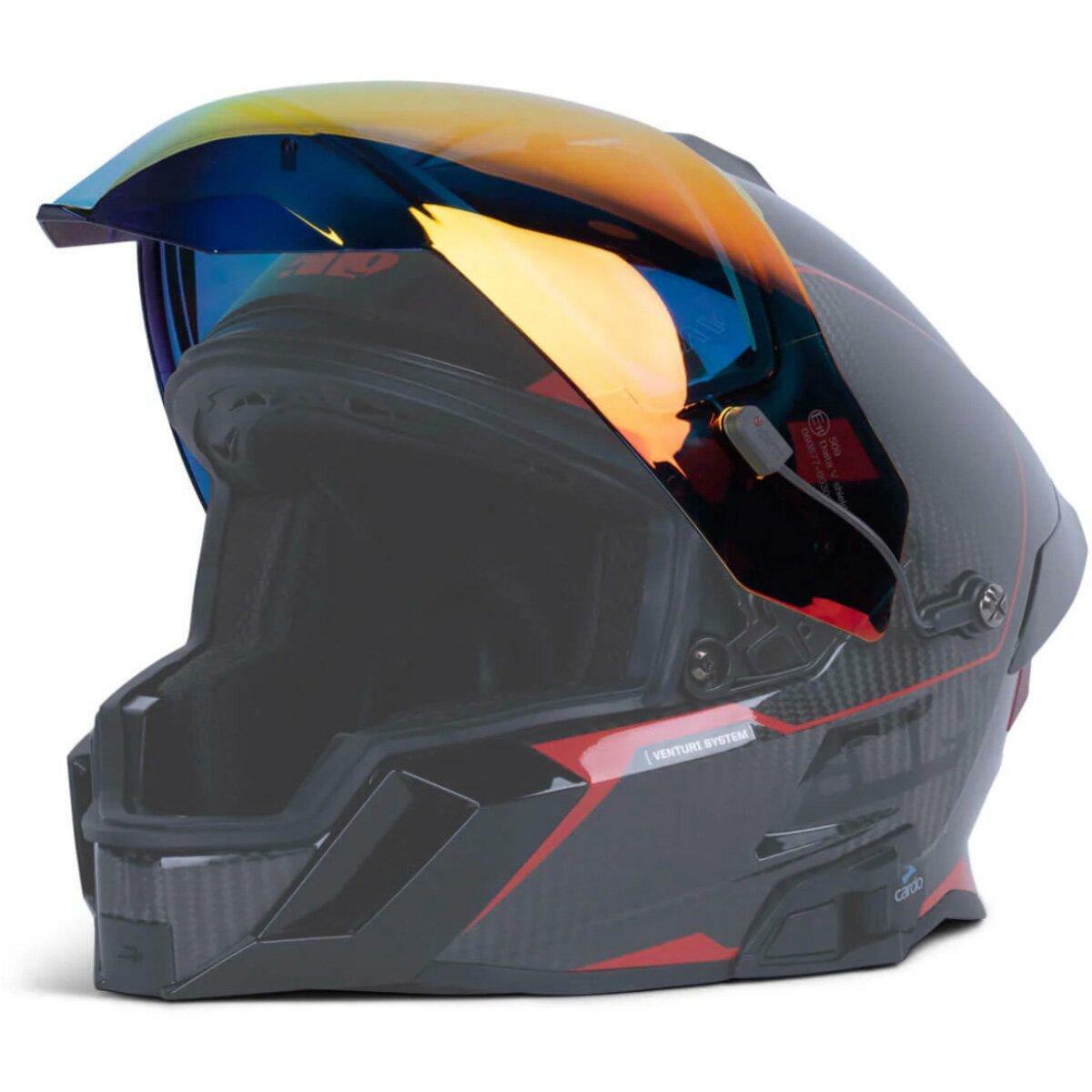 OPEN BOX - 509 Delta V Electric Face Shield Fire Mirror - F01016400-000-401