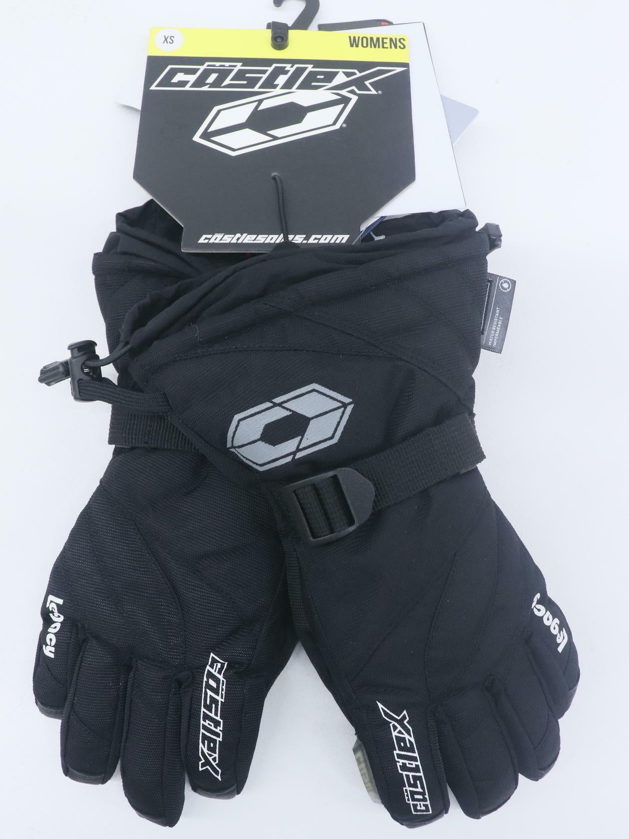 Castle X G2 Legacy Women's Winter Gloves Black XS 74-6571 - Open Box