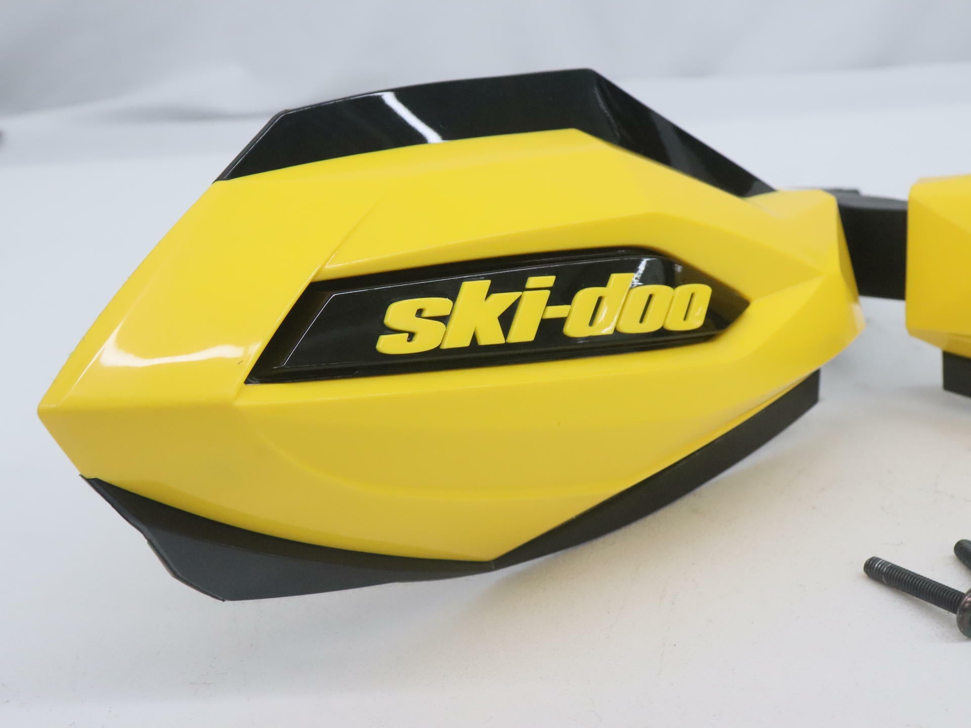 OEM Ski-Doo Hand Guard Wind Deflectors YELLOW 860200710 - REV-XP XR - Open Box