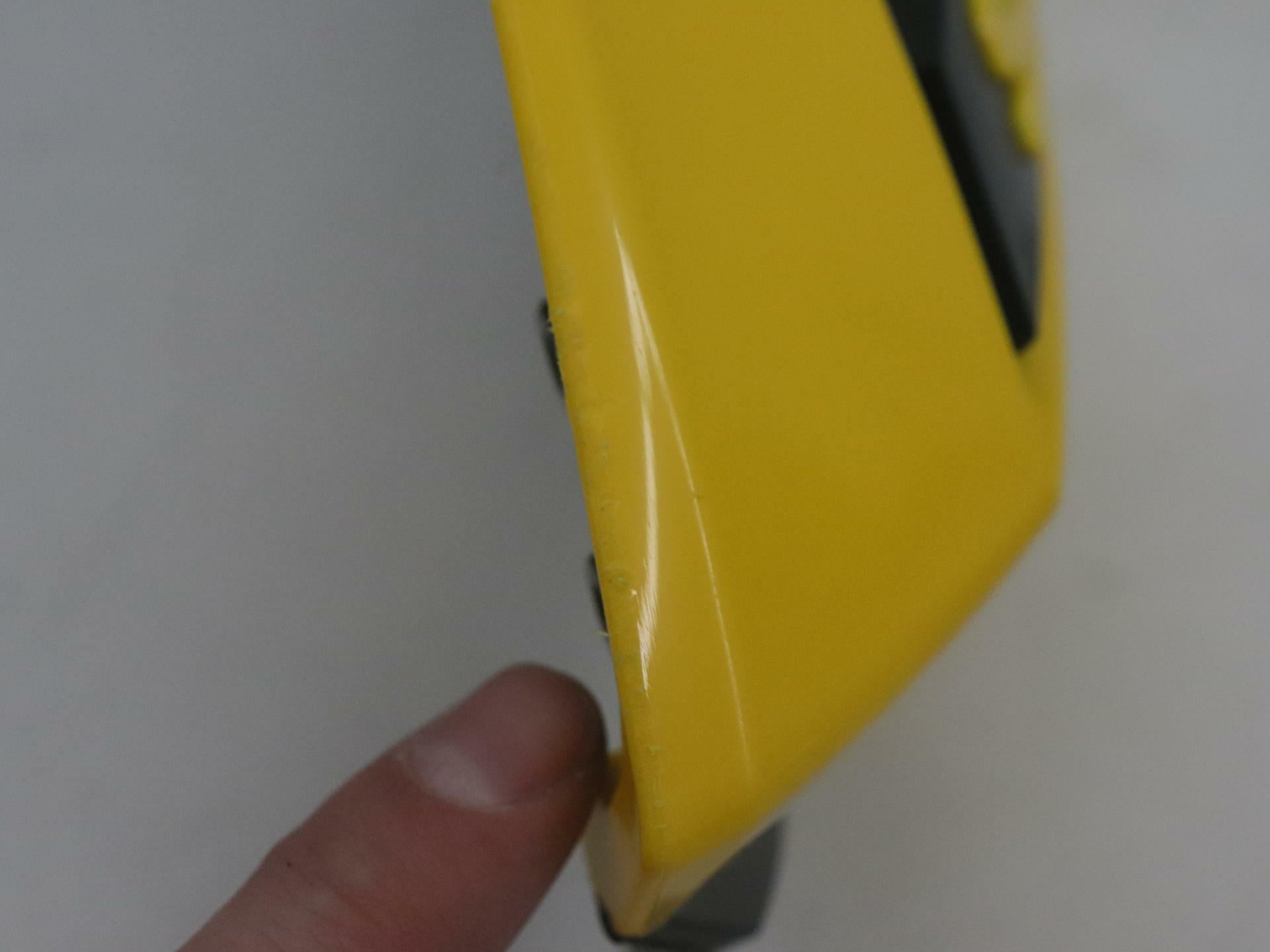 OEM Ski-Doo Hand Guard Wind Deflectors YELLOW 860200710 - REV-XP XR - Open Box
