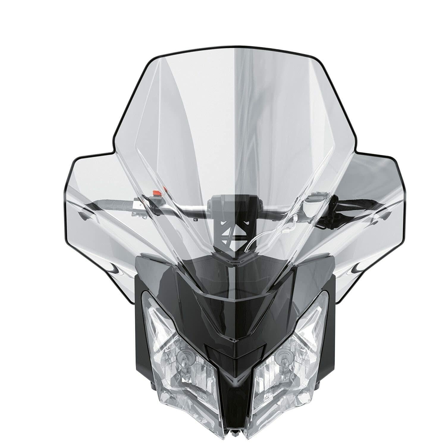 Ski-Doo New OEM, REV-XM XS Ultra High Windshield 24 Inch In Length, 860201185