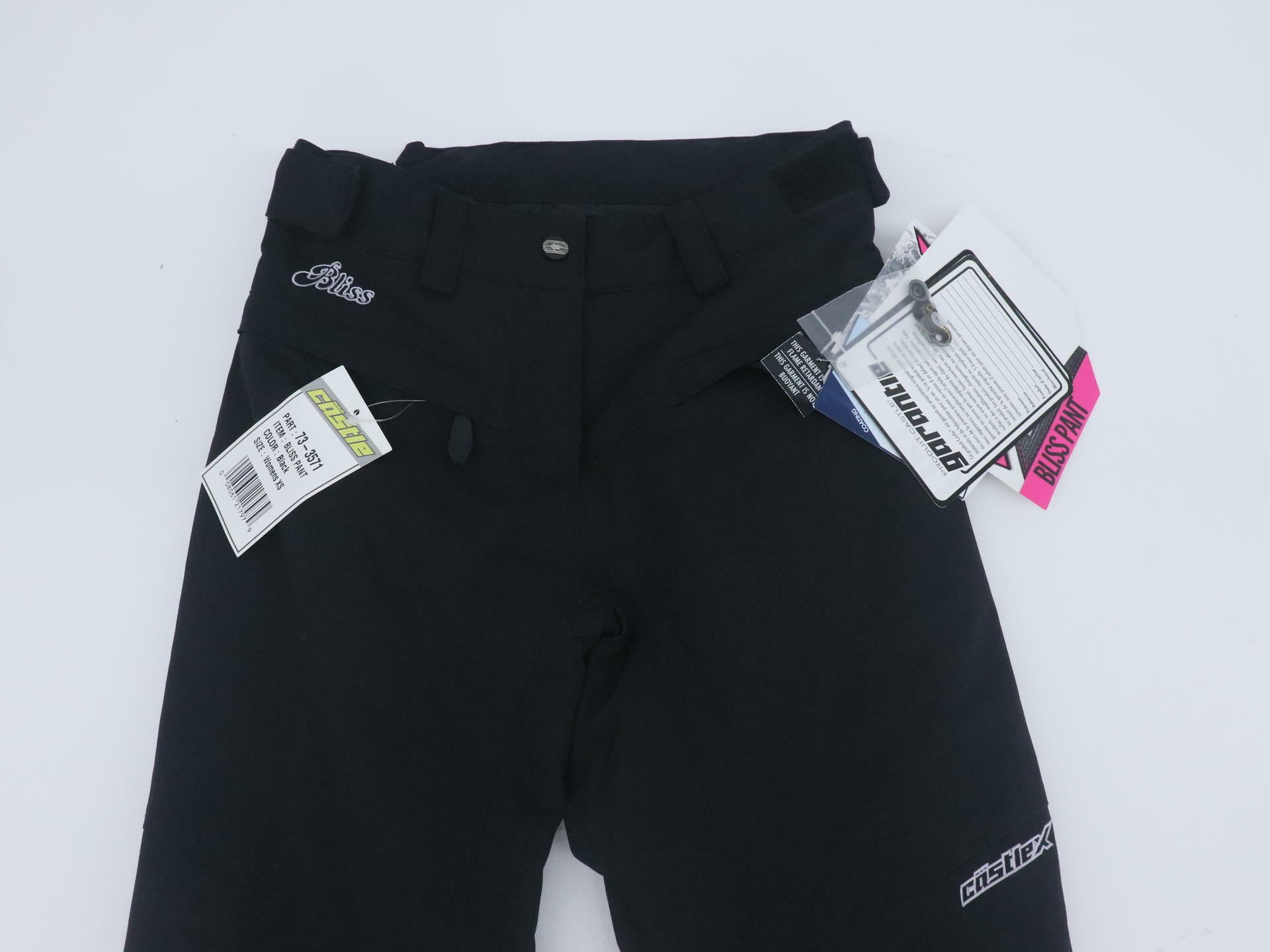 Castle X Bliss G2 Womens Snow Pants Black XS Ski Snowmobile 73-3571 - Open Box