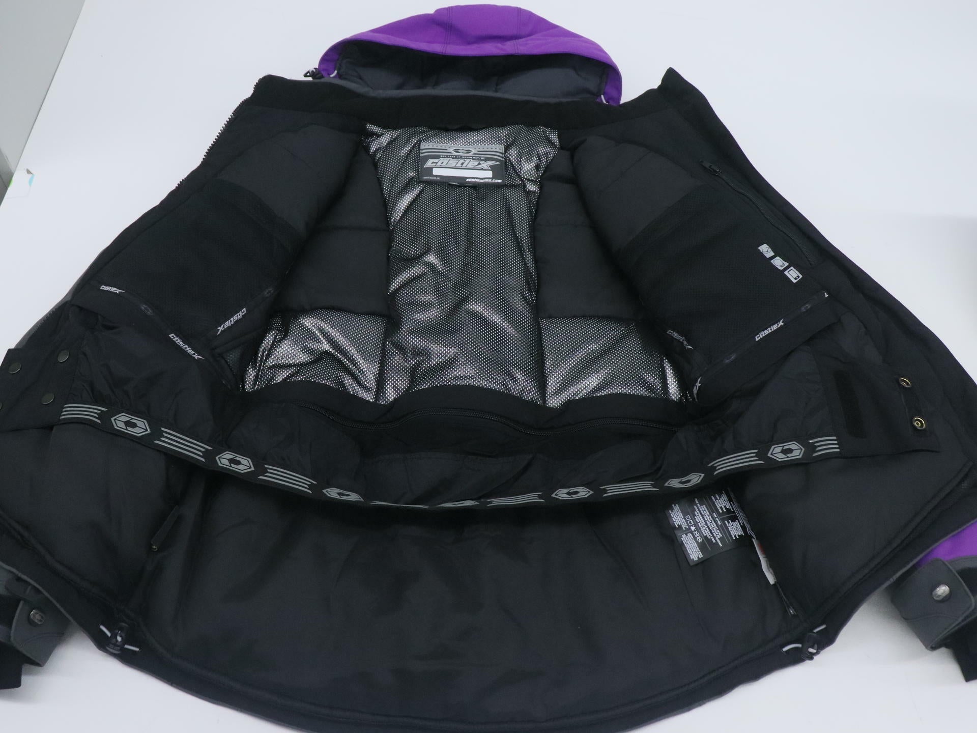 Castle X Polar Womens Winter Jacket Grape Charcoal Medium 71-4394 - Open Box