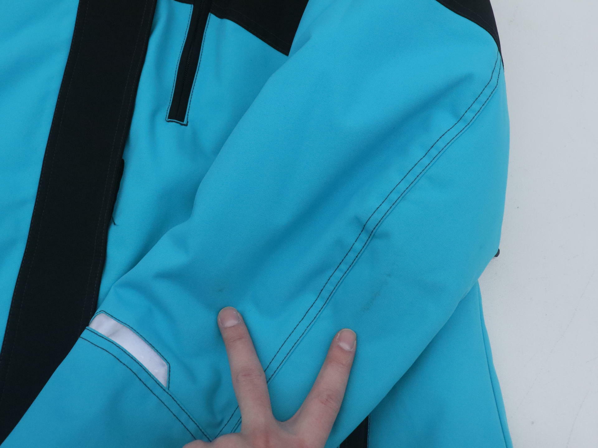 Castle X Phase Women's Snowmobile Jacket Black Turquoise 2XL 71-4229 - Open Box