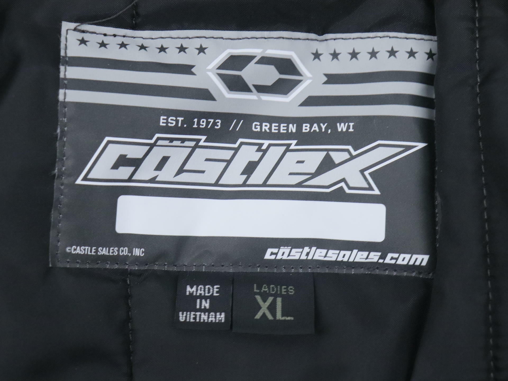 Castle X Phase Womens Snowmobile Jacket Silver Pink XL 71-4248 - Open Box