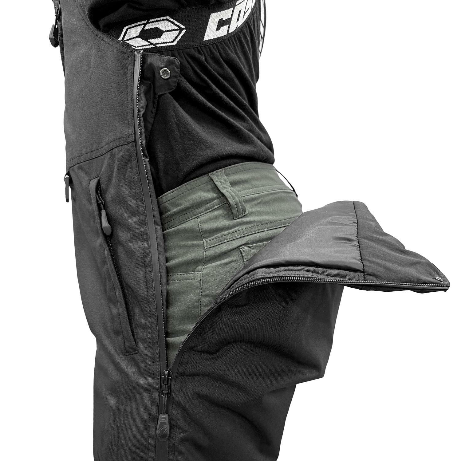 Castle X Polar Women's Snowmobile Bibs Black Small 73-1872 - Open Box