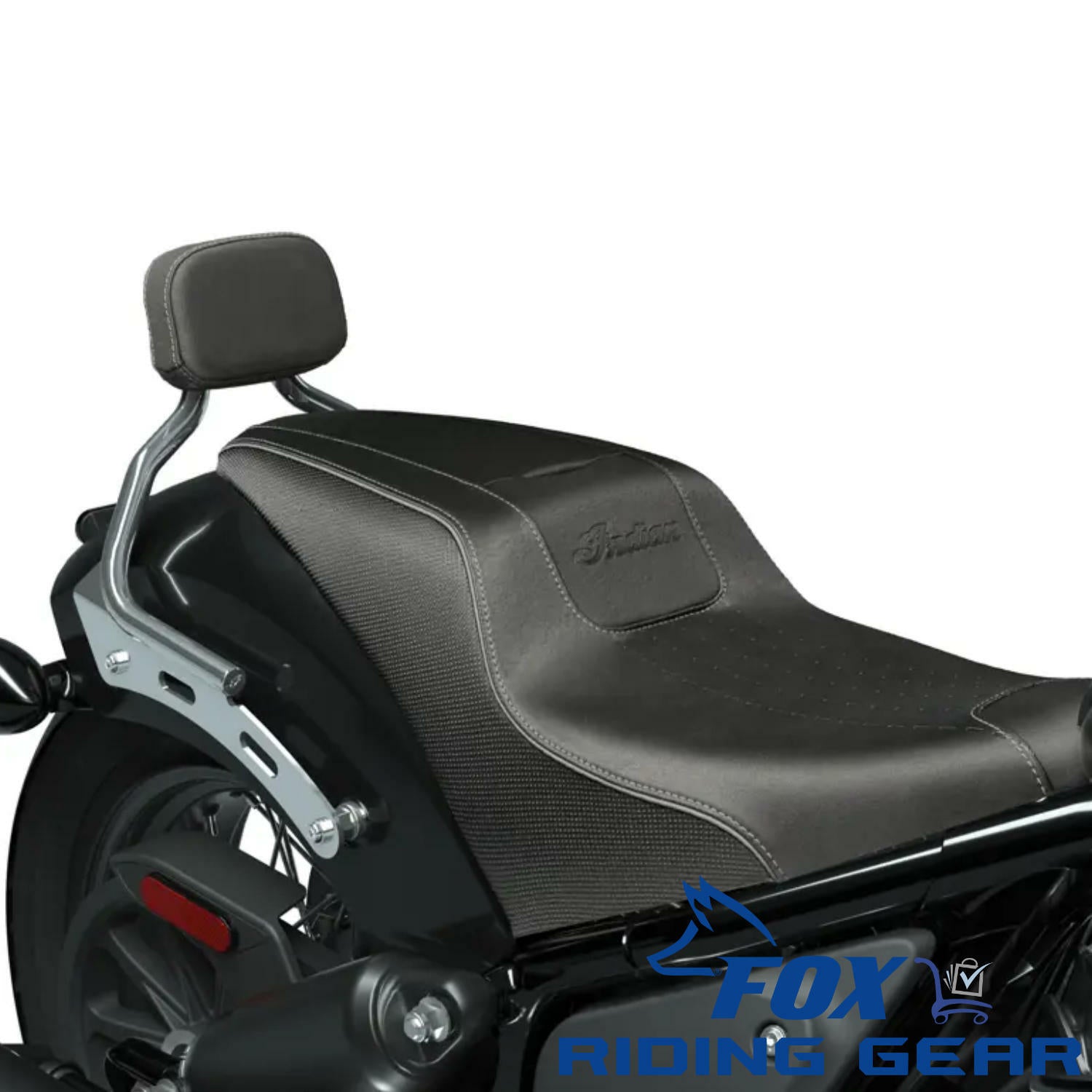OEM Indian Syndicate Low-Profile Passenger Back Pad|Black|2890036-VBB - Open Box
