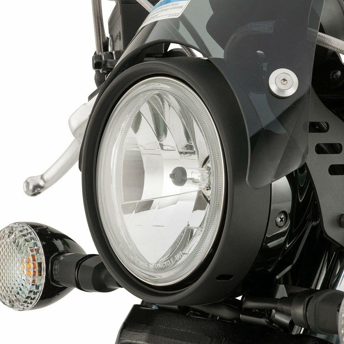 YAMAHA Genuine Accessories Headlight Bezel (Black) Compatible With 11-17 XVS13CA