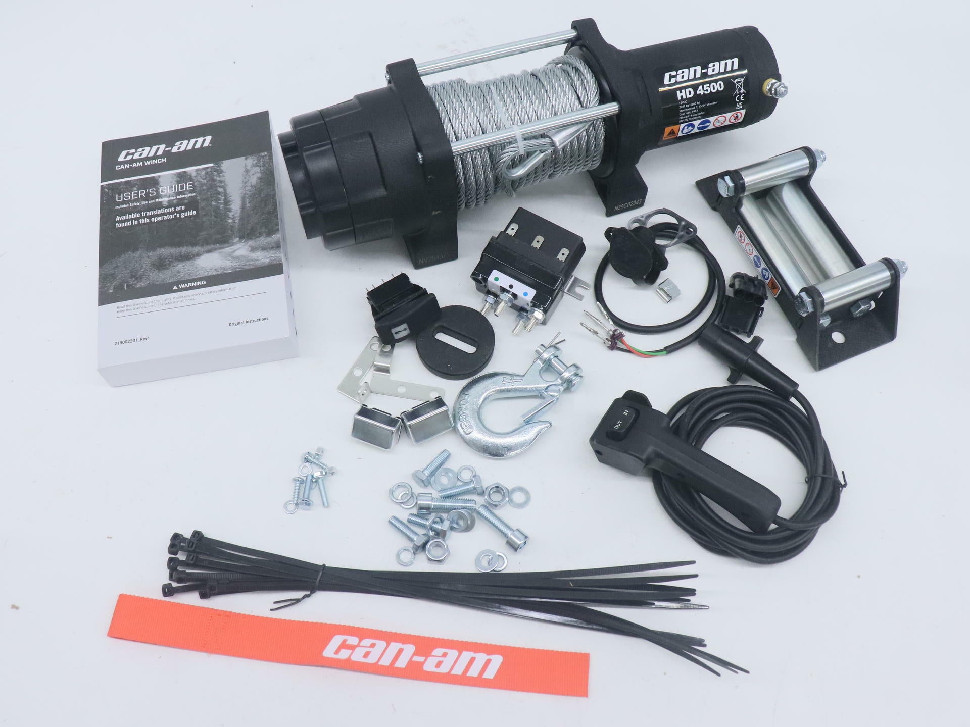 OEM Can-Am HD 4500 Winch ASSY 715006416 - Defender Maverick X3 Max - Open Box
