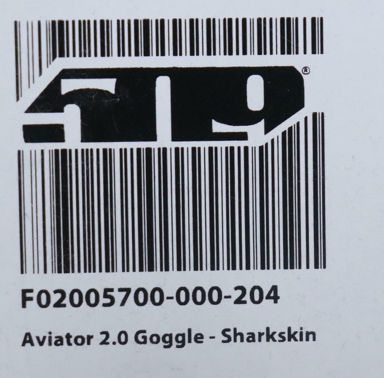 509 Aviator 2.0 Snowmobile Goggle Sharkskin Clear F02005700-000-204 - Open Box
