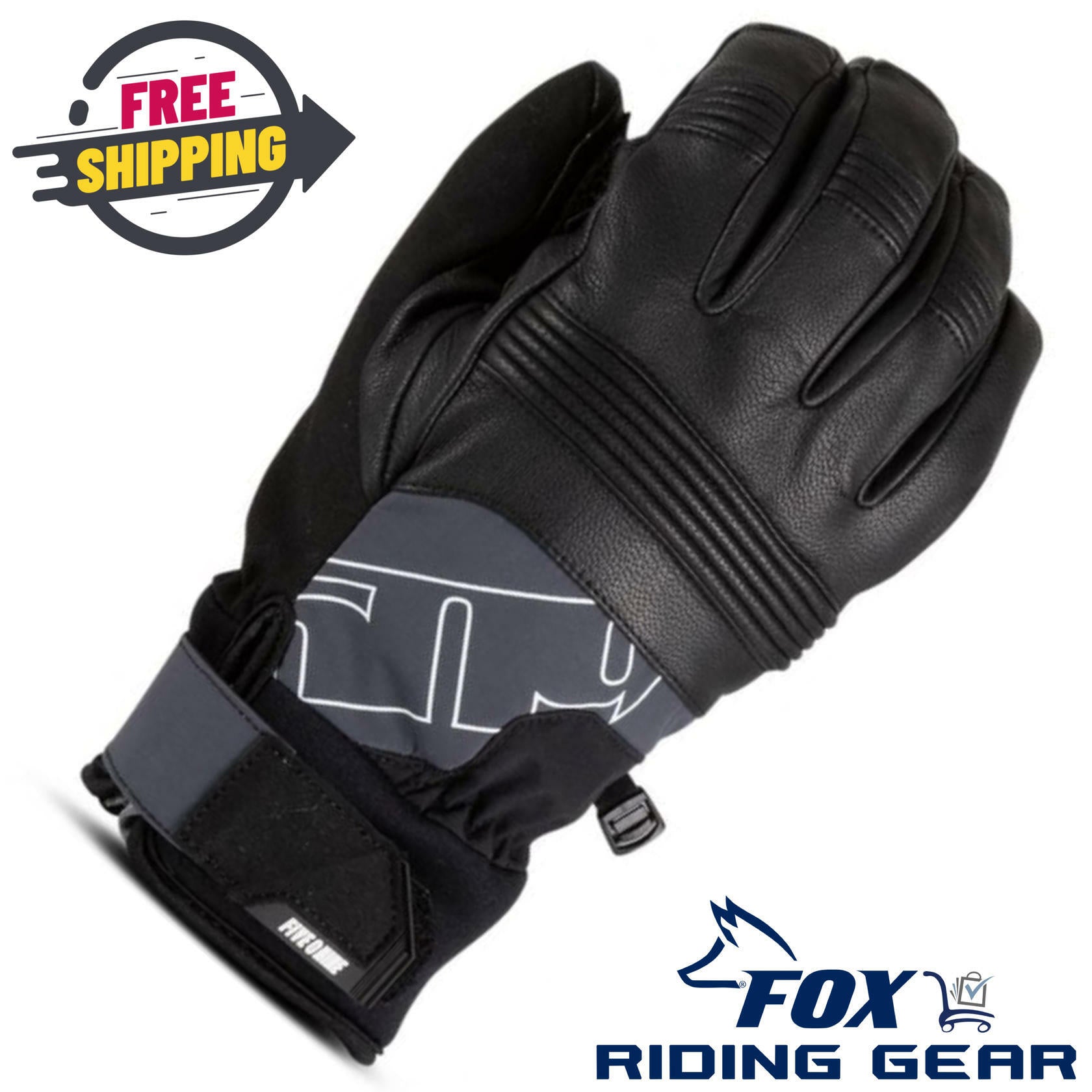 OPEN BOX - 509 Free Range Winter Gloves Black - Adult Medium - F07001000-130-001