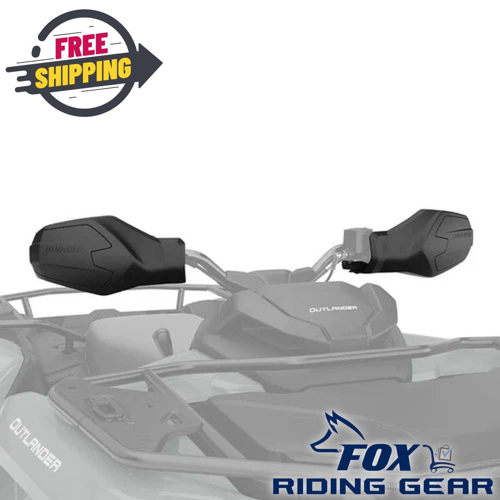 Can-Am 715005361 BRP Handlebar Air Deflector B-160 Kit XC Outlander 500 850 700 - Open Box