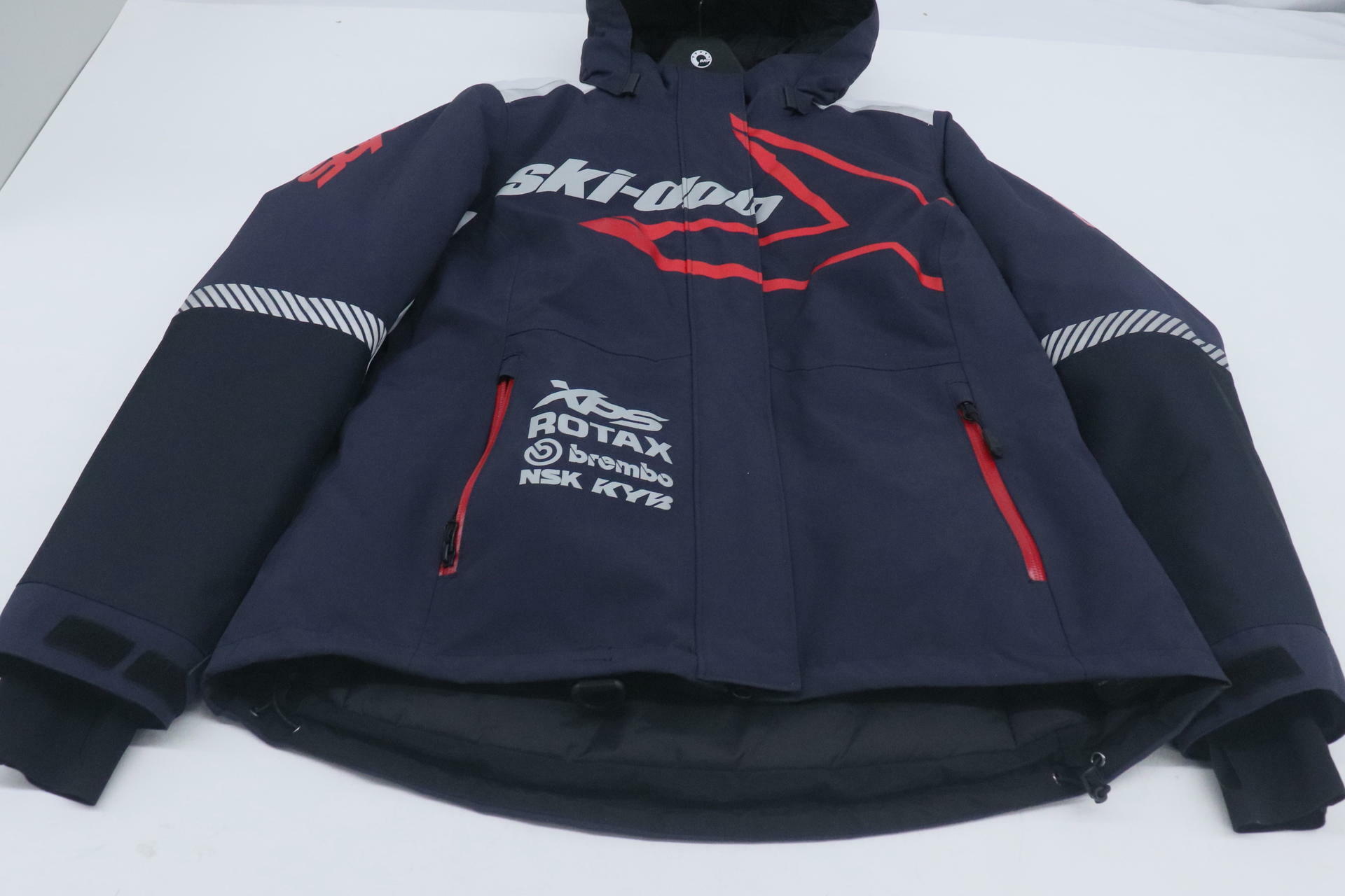 Ski-Doo X-Team Womens Snowmobile Jacket Marine Navy Medium 4409450616 - Open Box
