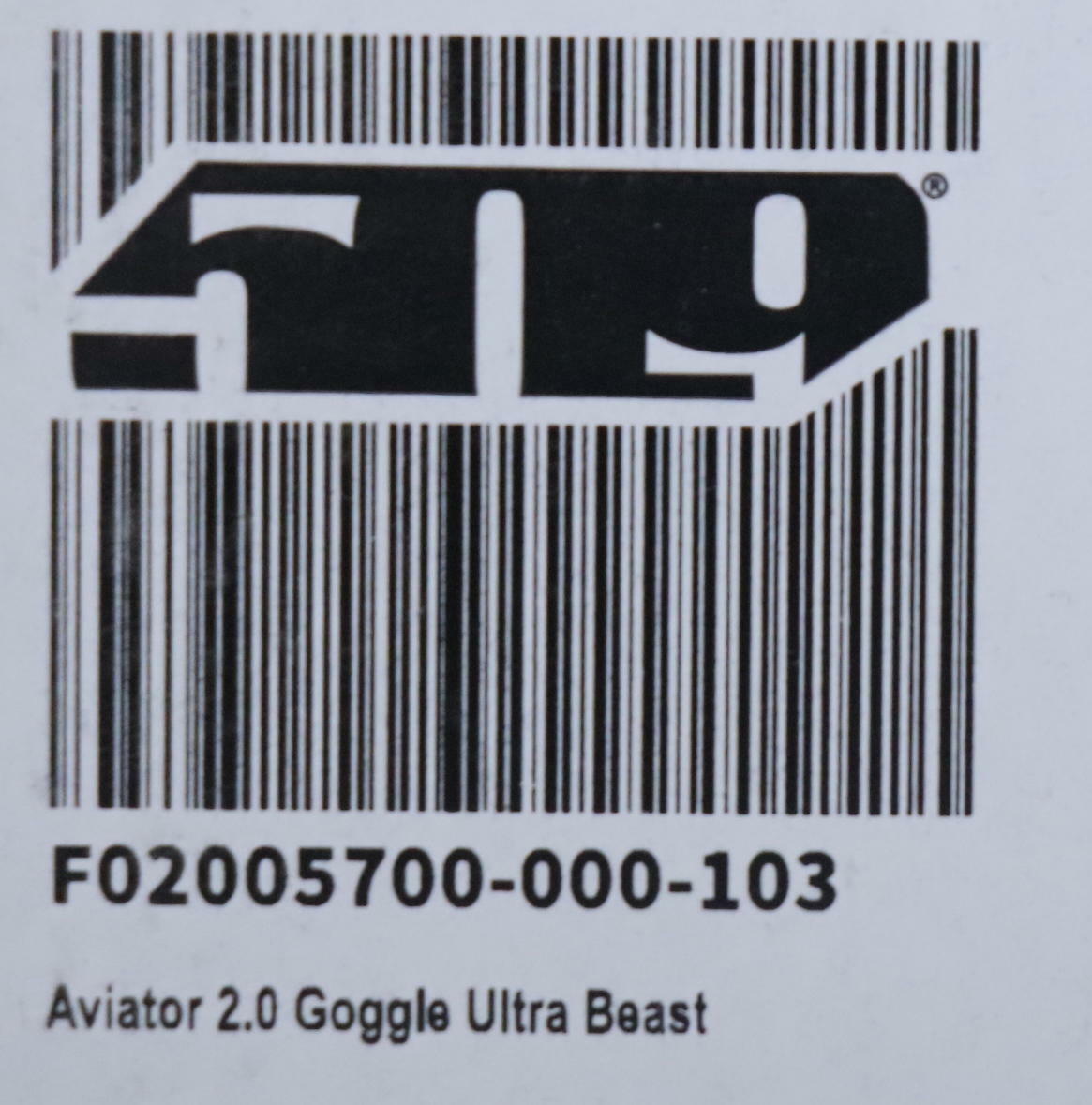 509 Aviator 2.0 Goggle Ultra Beast (Rose Mirror) - F02005700-000-103 - Open Box