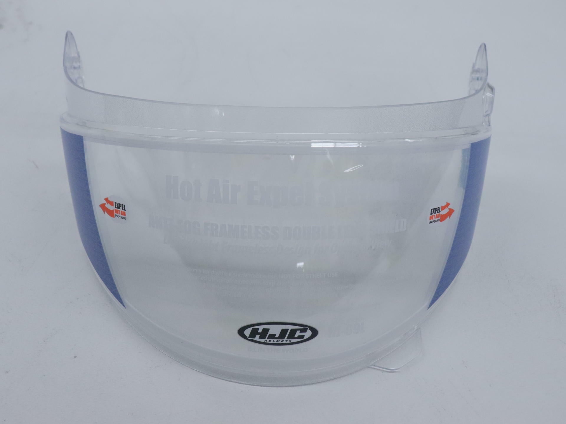 HJC Dual Lens Clear Face Shield AC-12 CL-15 CS-R3 HJ-09L 19-023 - Open Box