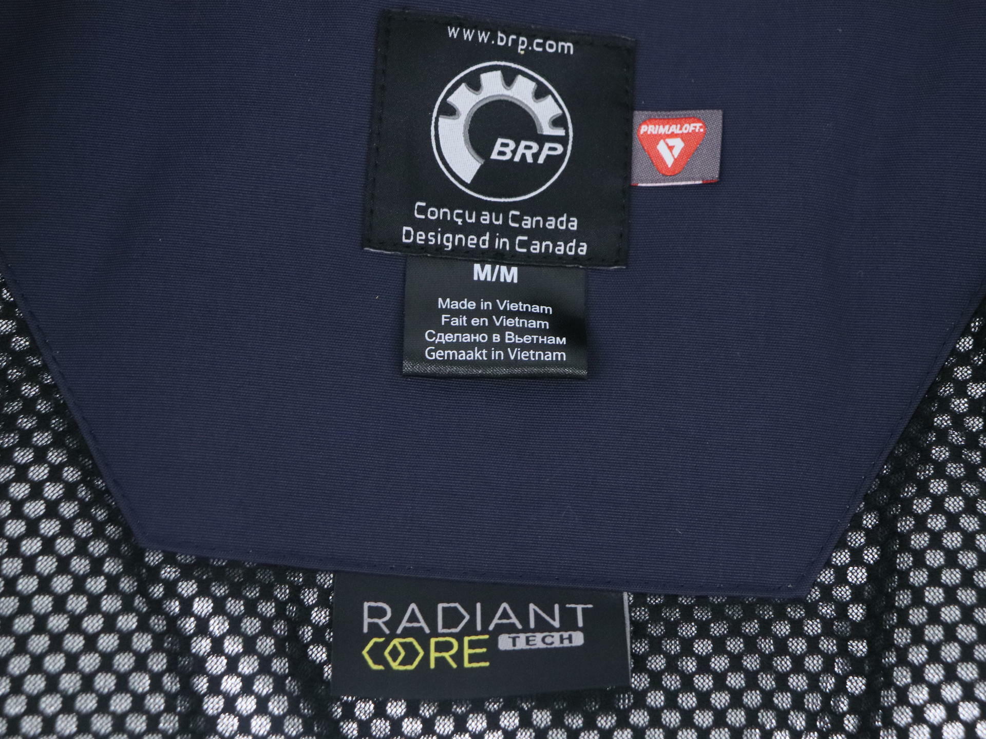 OPEN BOX - Ski-Doo X-Team Jacket - Marine Dark Navy - Womens Medium - 4409450616