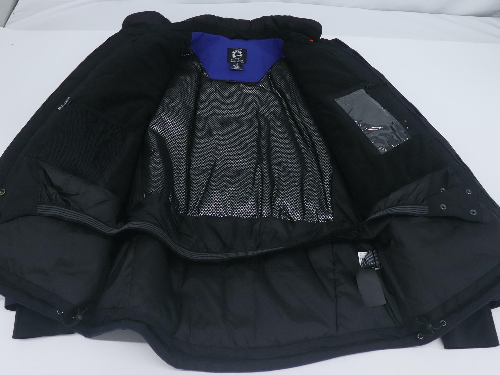 Ski-Doo Exodus Jacket Marine Navy Blue Mens Large LG 4560060989 - Open Box