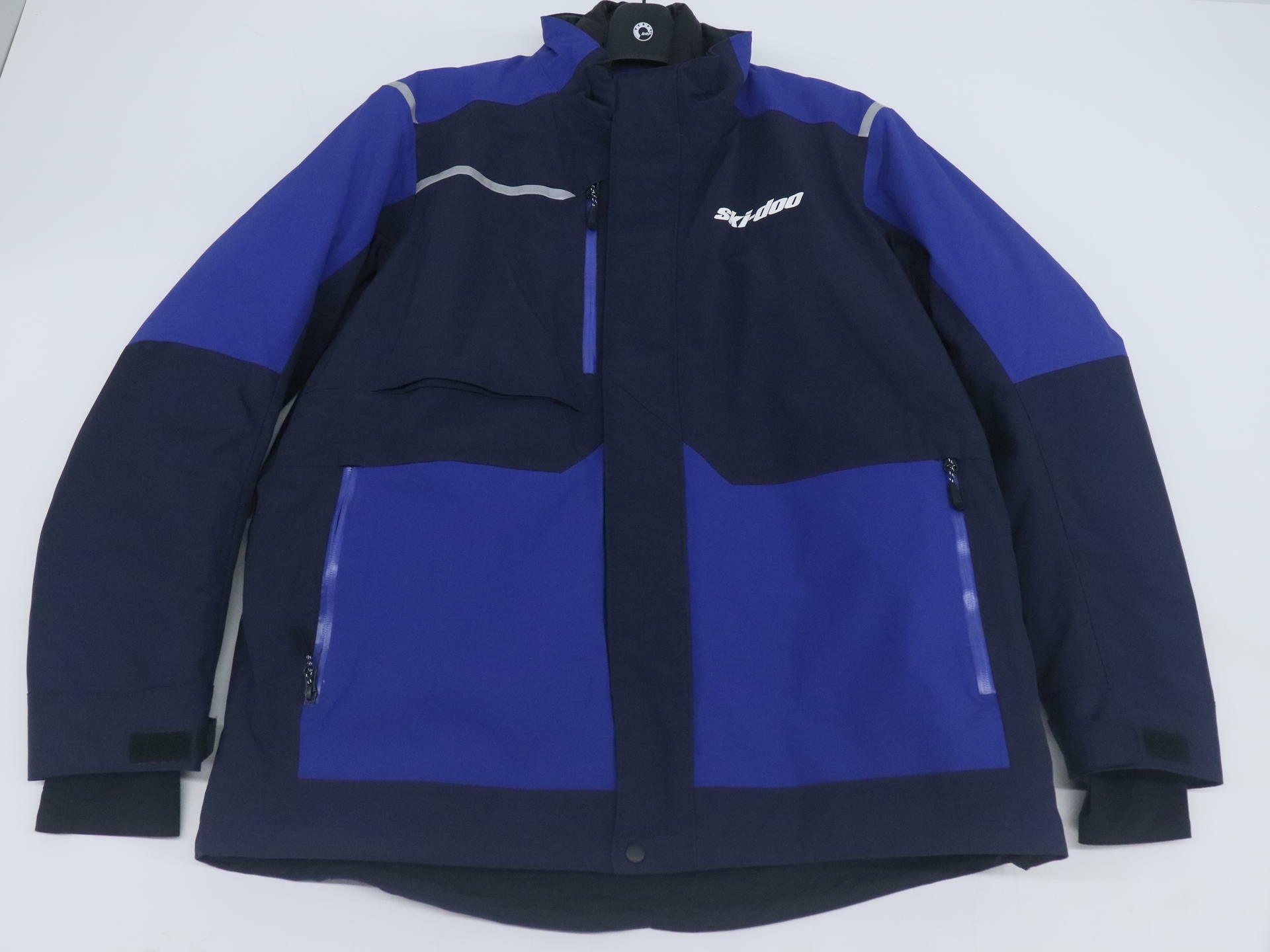 Ski-Doo Mens Exodus Snowmobile Jacket Marine Navy Blue XL 4560061289 - Open Box