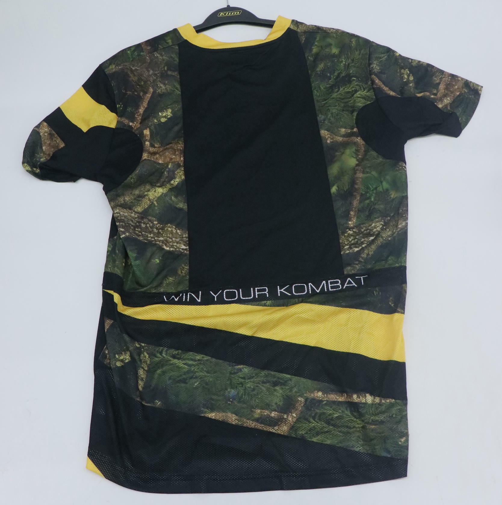 Kappa Kombat Technical Jersey Short Sleeve Camo Mens Large 2866530910 - Open Box