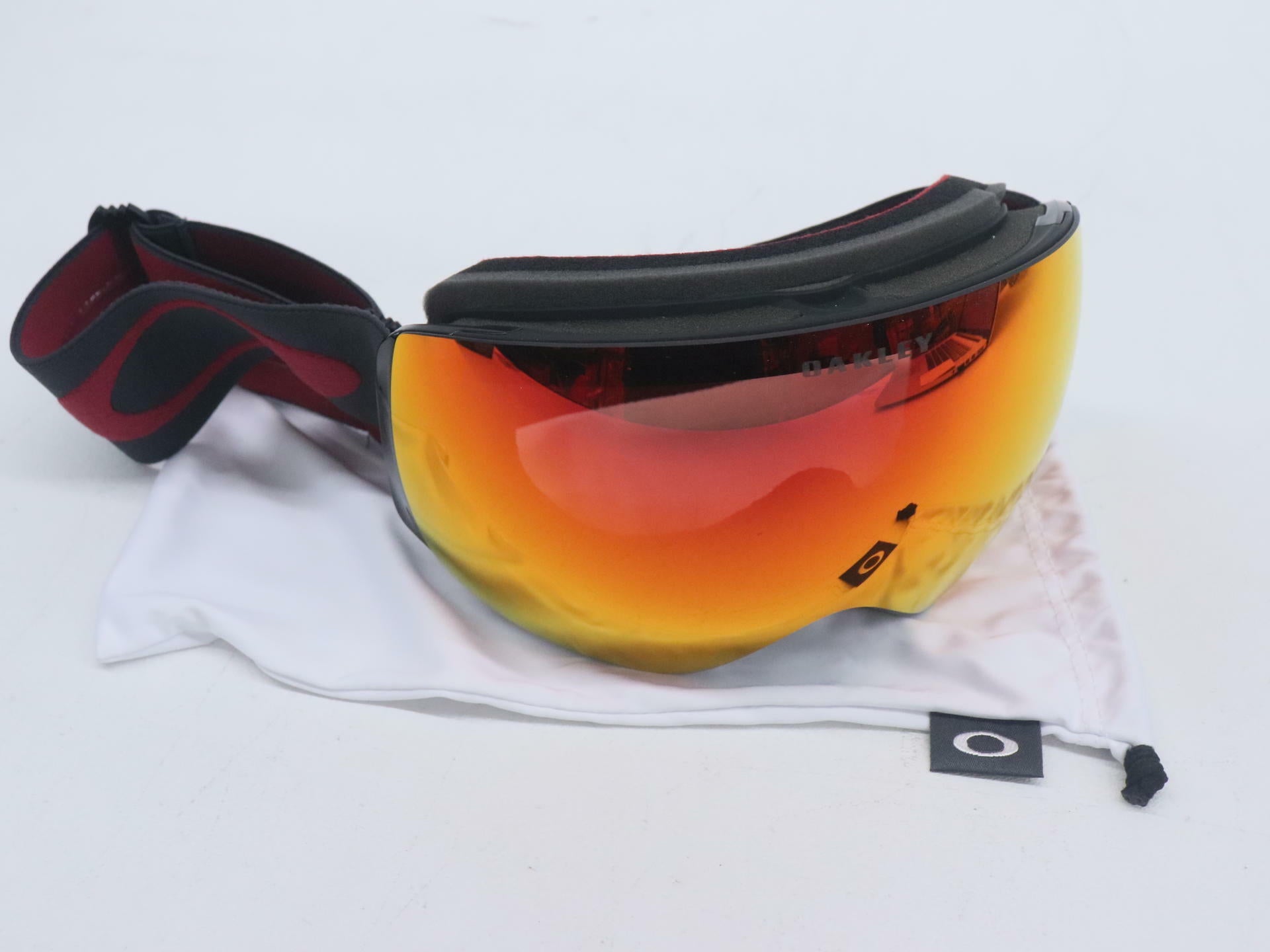 Oakley Flight Deck Goggles Iron Brick Prizm Torch Iridium OO7050-41 - Open Box