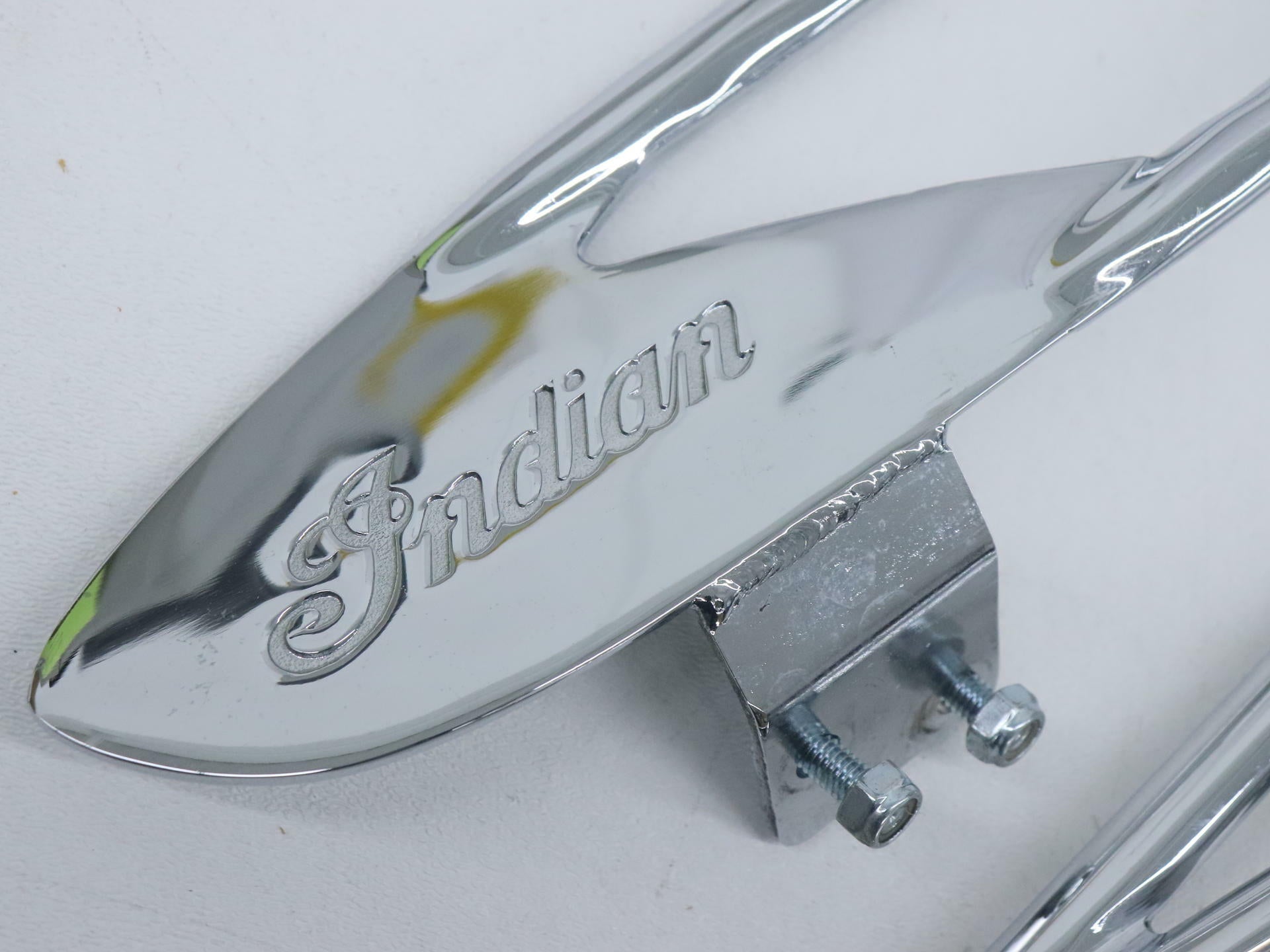 OEM Indian Saddlebag Protectors Chrome Chieftain - 2880917-156 - Open Box