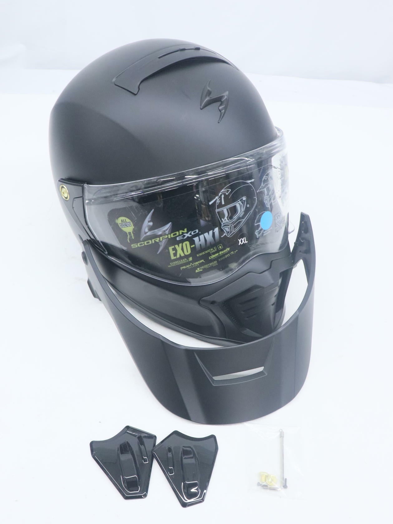OEM Scorpion EXO-HX1 Full Face Helmet | Adult Size: XXL | Matte Black - Open Box