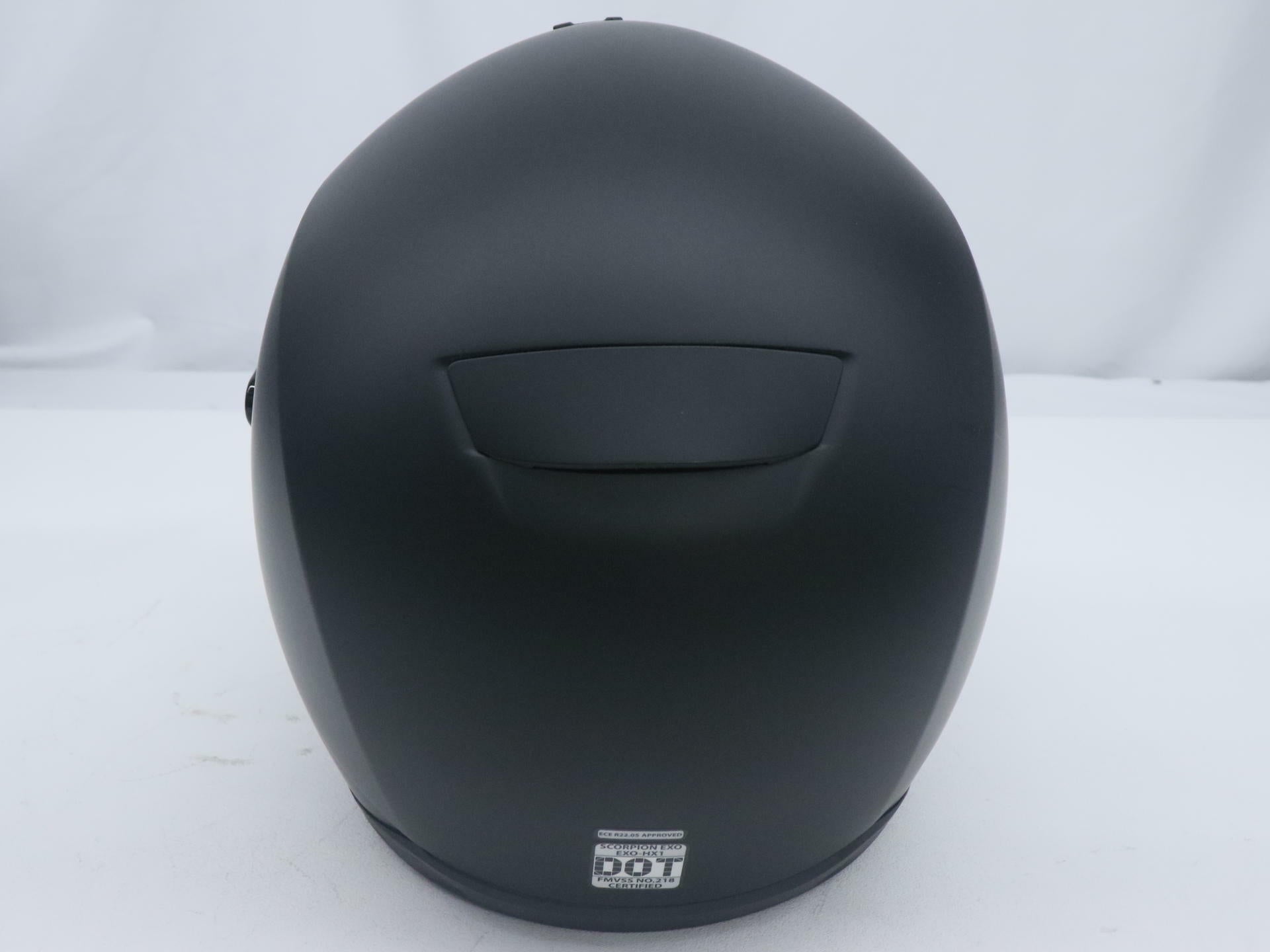 OEM Scorpion EXO-HX1 Full Face Helmet | Adult Size: XXL | Matte Black - Open Box