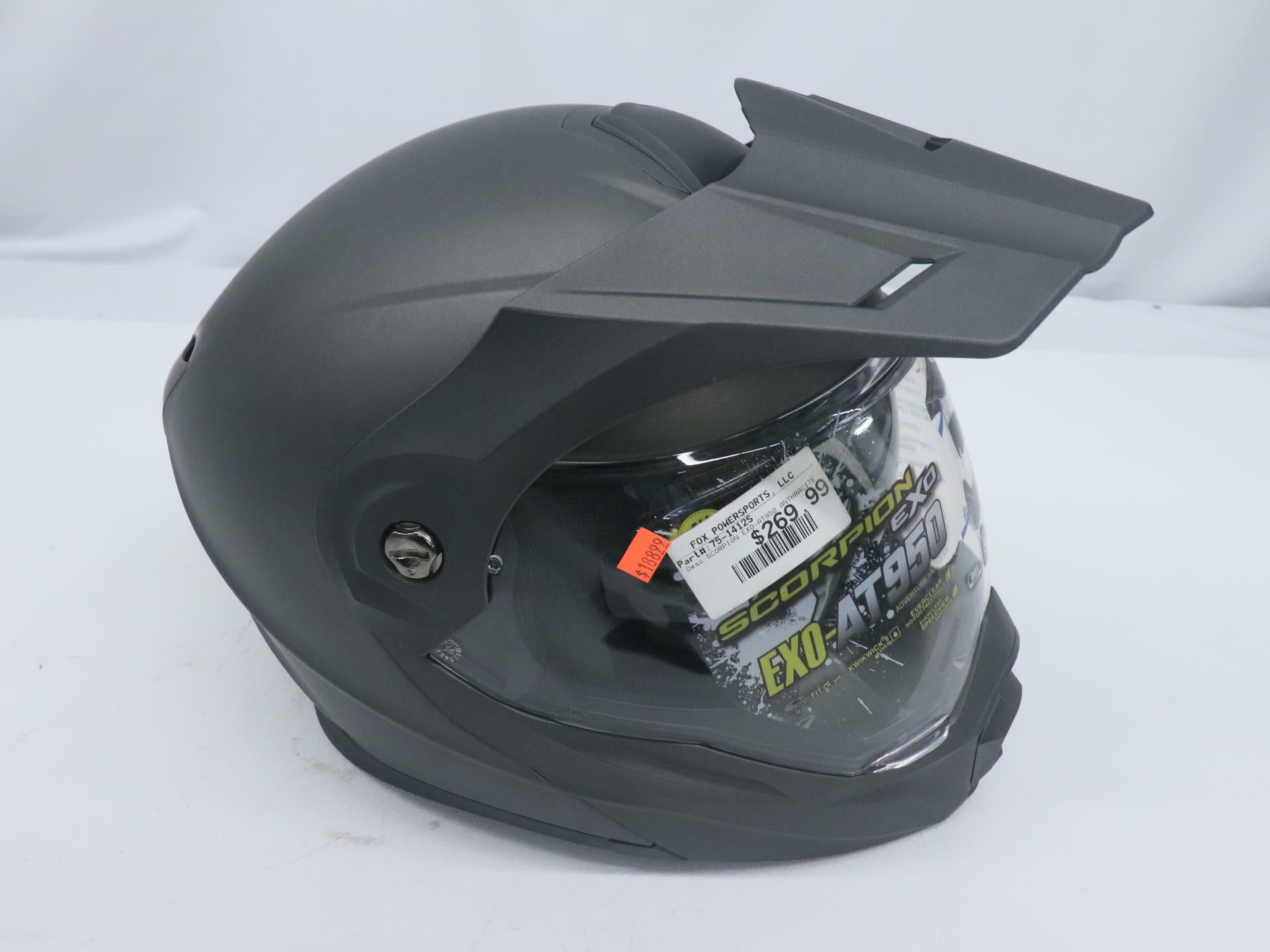 Scorpion Helmet EXO-AT950 - Matte Anthracite - Adult SM - 75-1412S - Open Box