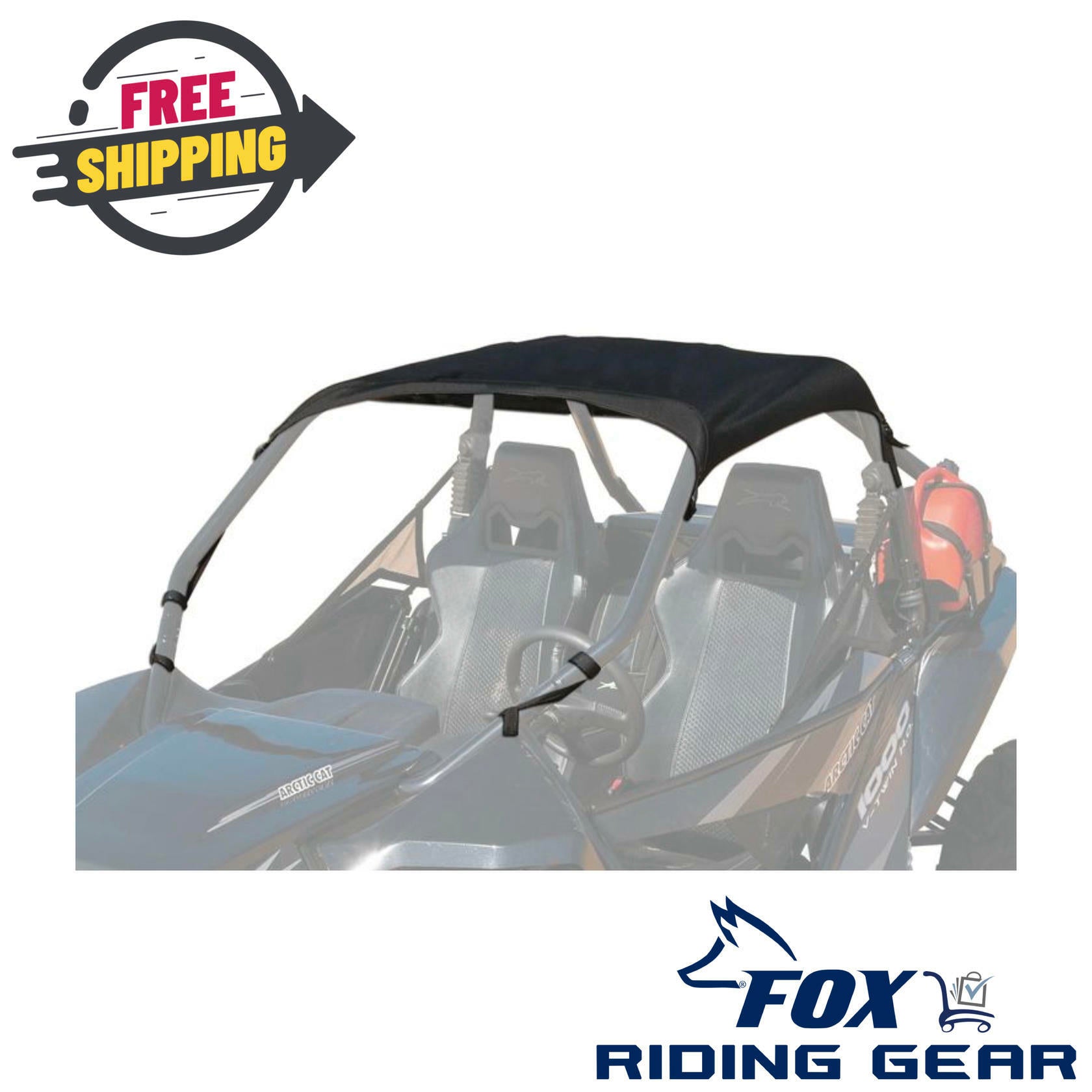 Arctic Cat Wildcat Bimini Soft Top Fabric 2012-2016 OEM 1436-731 - Open Box