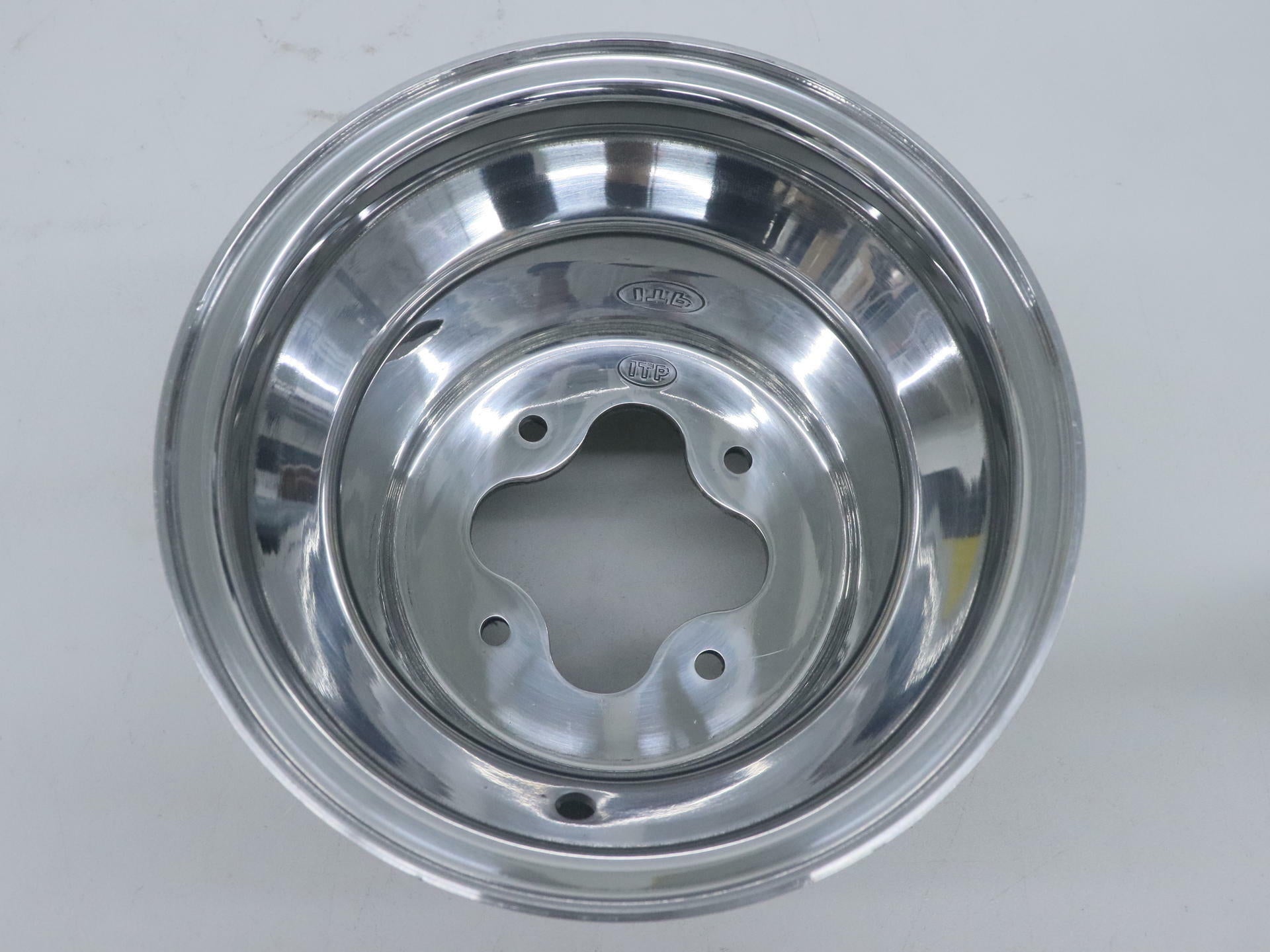 ITP 9X8 3+5 4/110 9” A-6 Pro Polished Rim Wheel ATV/UTV - 0928568403 - Open Box