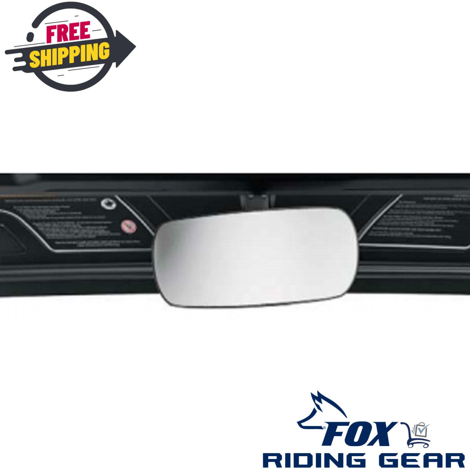 OPEN BOX - OEM Can-Am Rear View Mirror Panoramic 715003638 - Commander Maverick