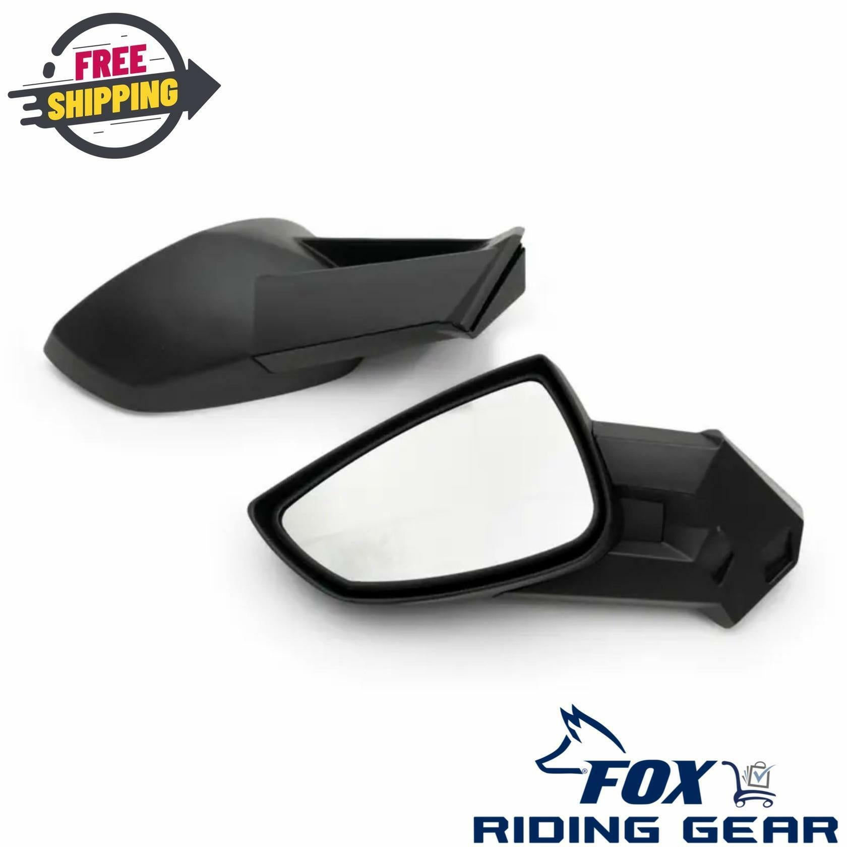 OPEN BOX - OEM Ski-Doo Mirror Kit Pair Black 860200694 - REV-XM XS XP XR XU