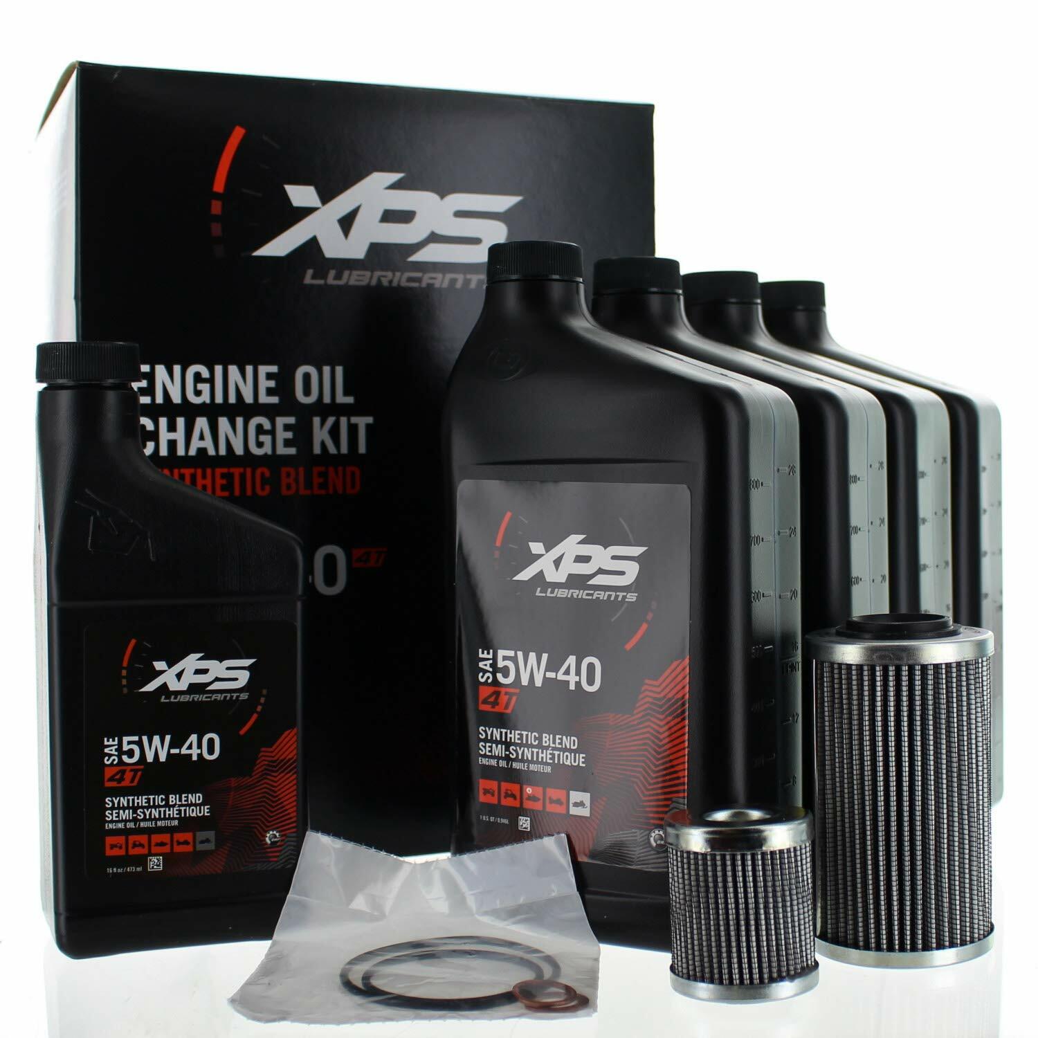 Can-Am 9779483 BRP Spyder 5W-40 Full Synthetic Oil Change Kit (SE5) 991