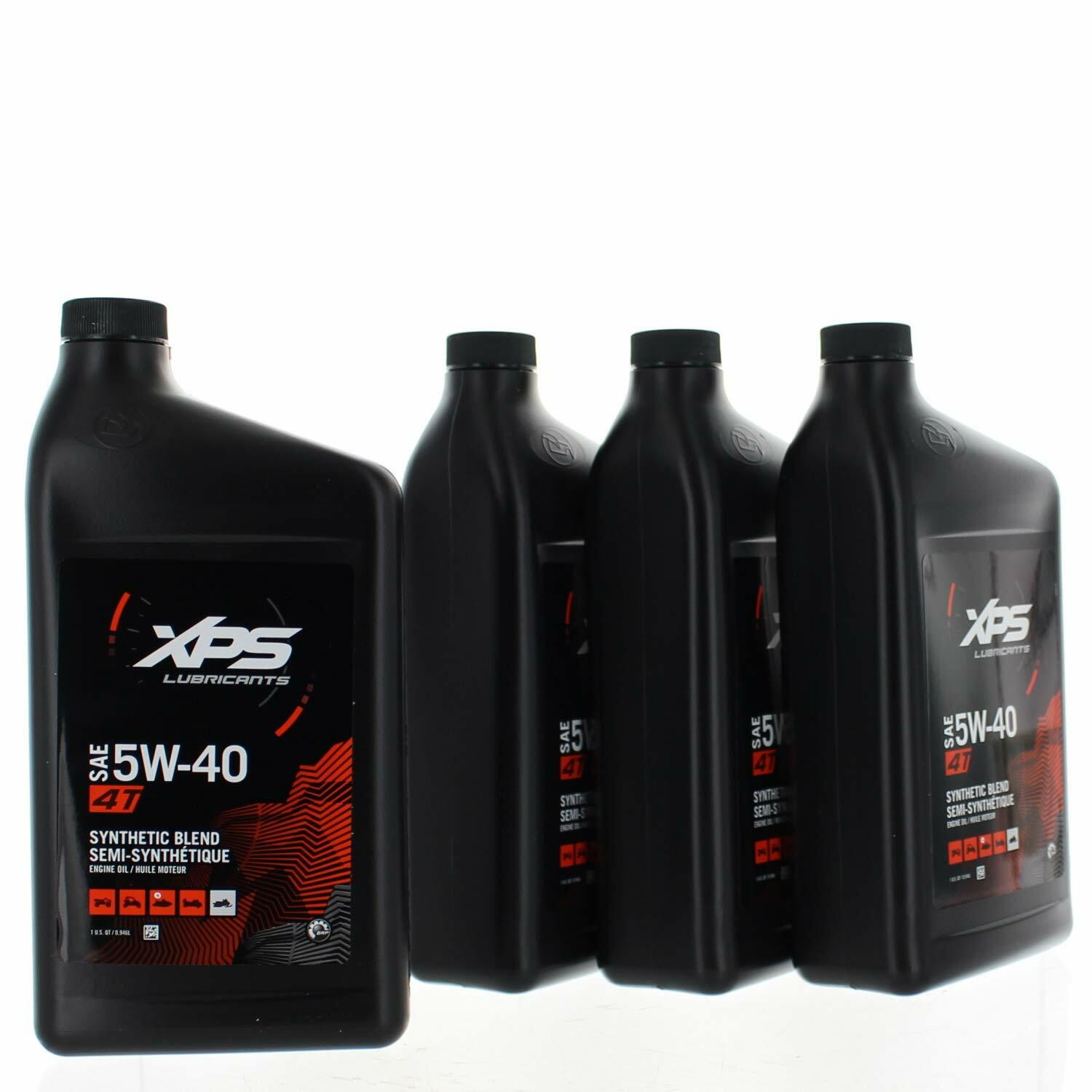 Can-Am 9779483 BRP Spyder 5W-40 Full Synthetic Oil Change Kit (SE5) 991