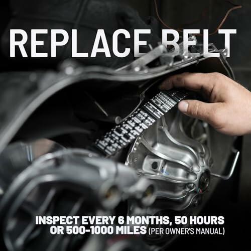 Polaris Ranger Drive Belt, for Specific Ranger XP 800 HD EPS, XP 800 EPS, and XP 800 Models, Genuine OEM, Runs Cooler, No Clutch Recalibration - 3211136