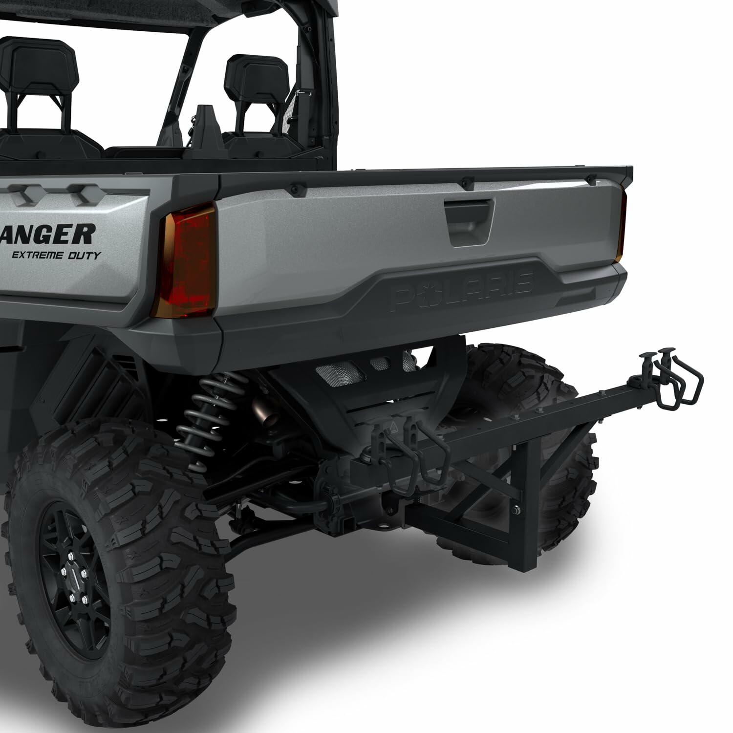 Polaris Trash Can Hitch and Hauler for Ranger and Xpedition, Quick Attach, Hardware Included, Easy Tow - 2889876