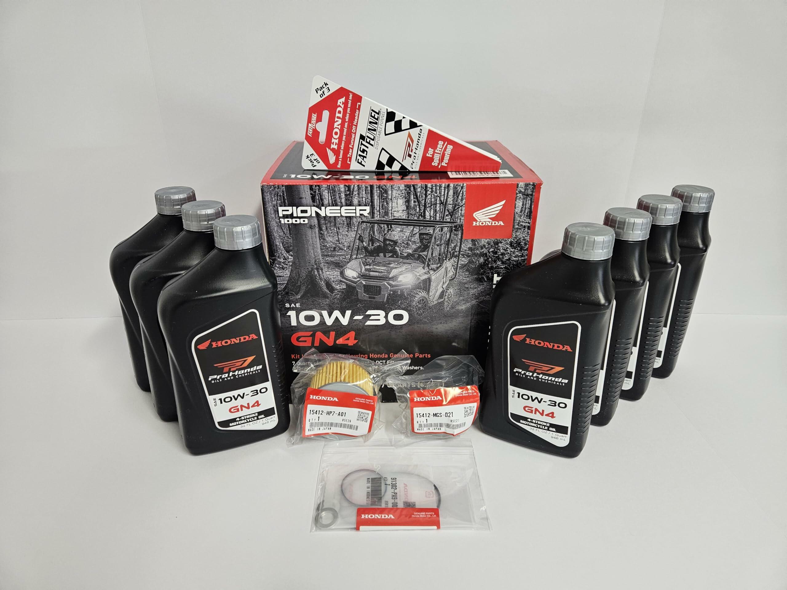 OE Honda Oil Change Kit for 16+ Pioneer 1000 0SX50-HL4-A00