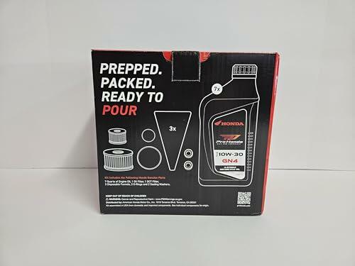 OE Honda Oil Change Kit for 16+ Pioneer 1000 0SX50-HL4-A00