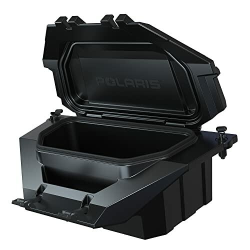 Polaris RZR Lock & Ride 23 Quart Rear Cooler Box 48-Hour Ice Retention Insulated UTV Cooler Fits RZR Pro R, Pro XP, Pro XP 4, Turbo R Models and More Locking Lid OEM Part #2889740