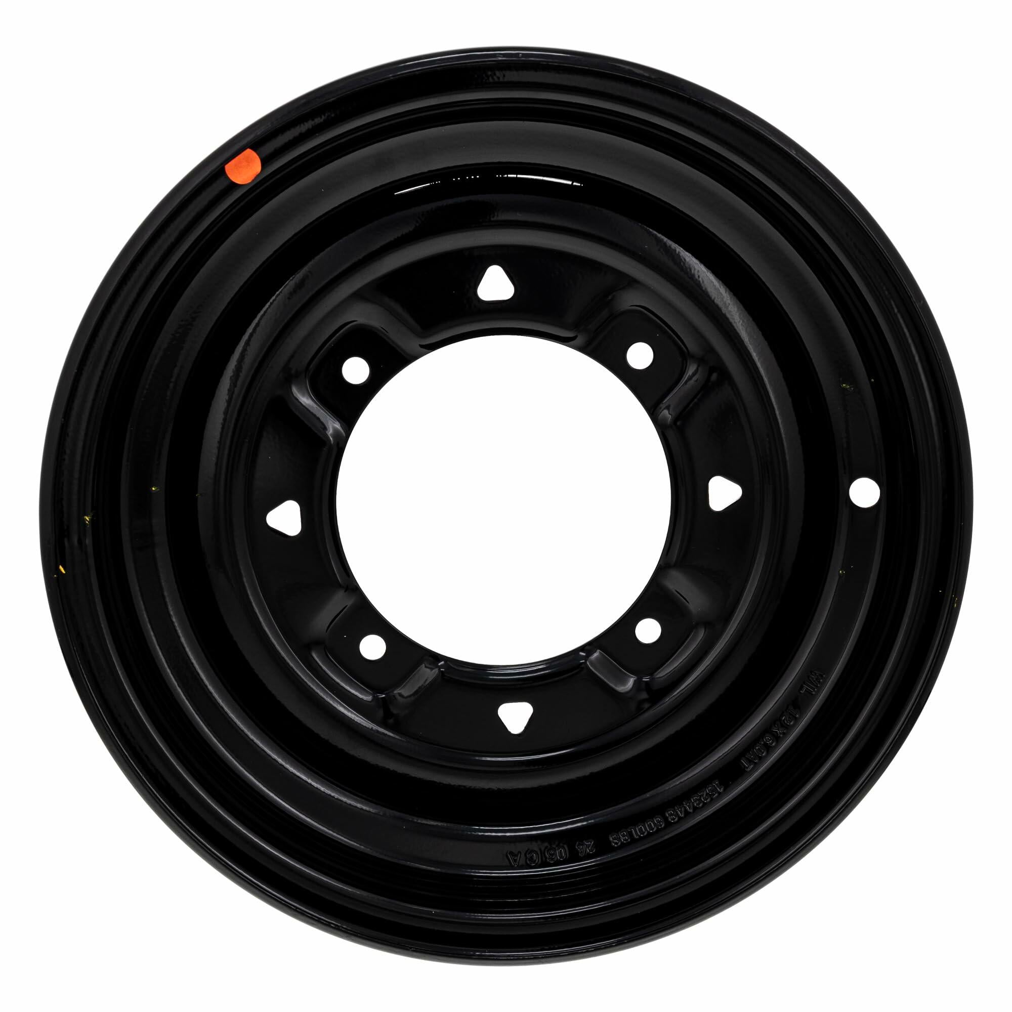 Polaris Ranger WELD-RIM,FRT600LB,12X6, Genuine OEM Part 1523448-067, Qty 1