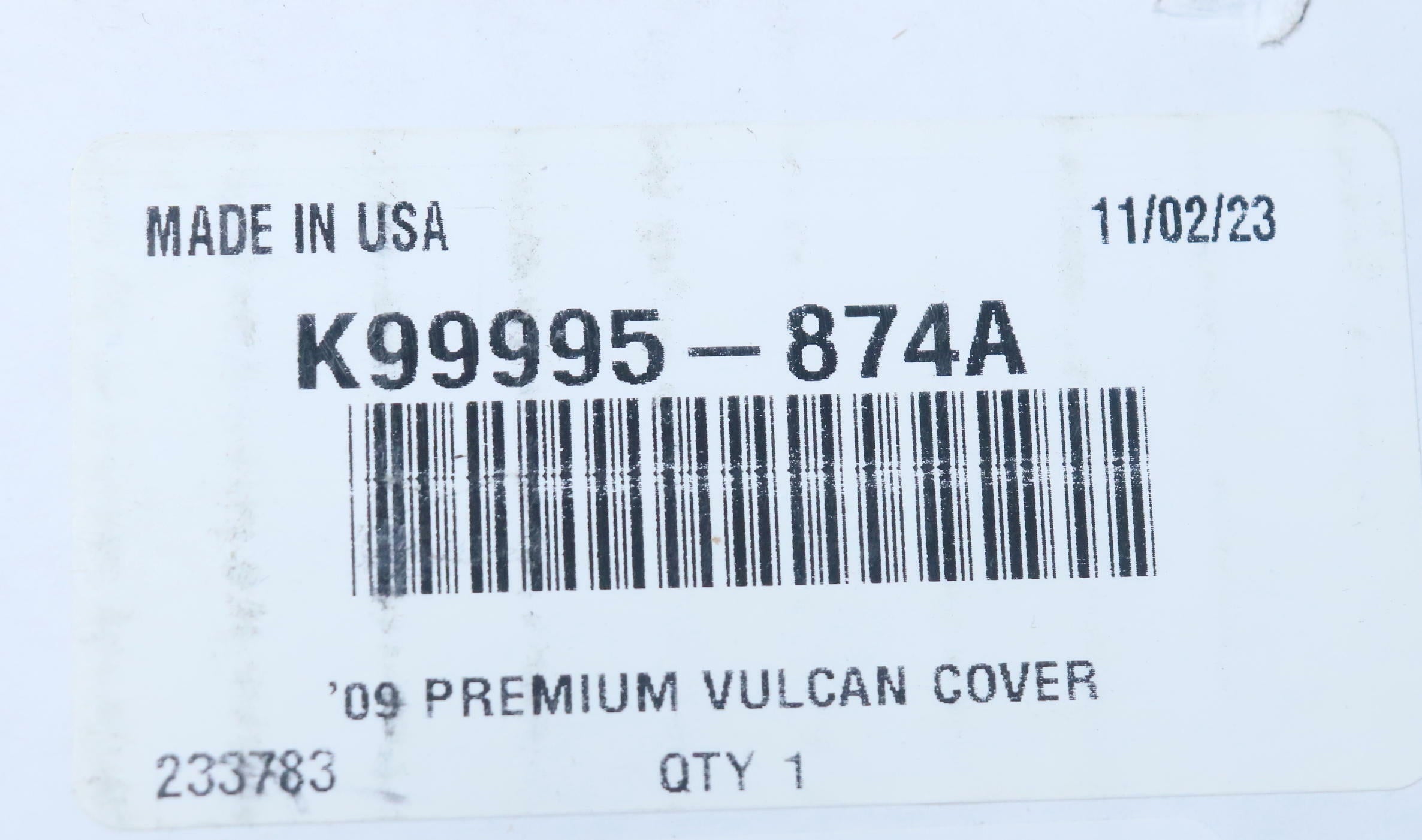 OEM Kawasaki Premium Cover Black Vulcan 900 1700 2000 - K99995-874A - OPEN BOX