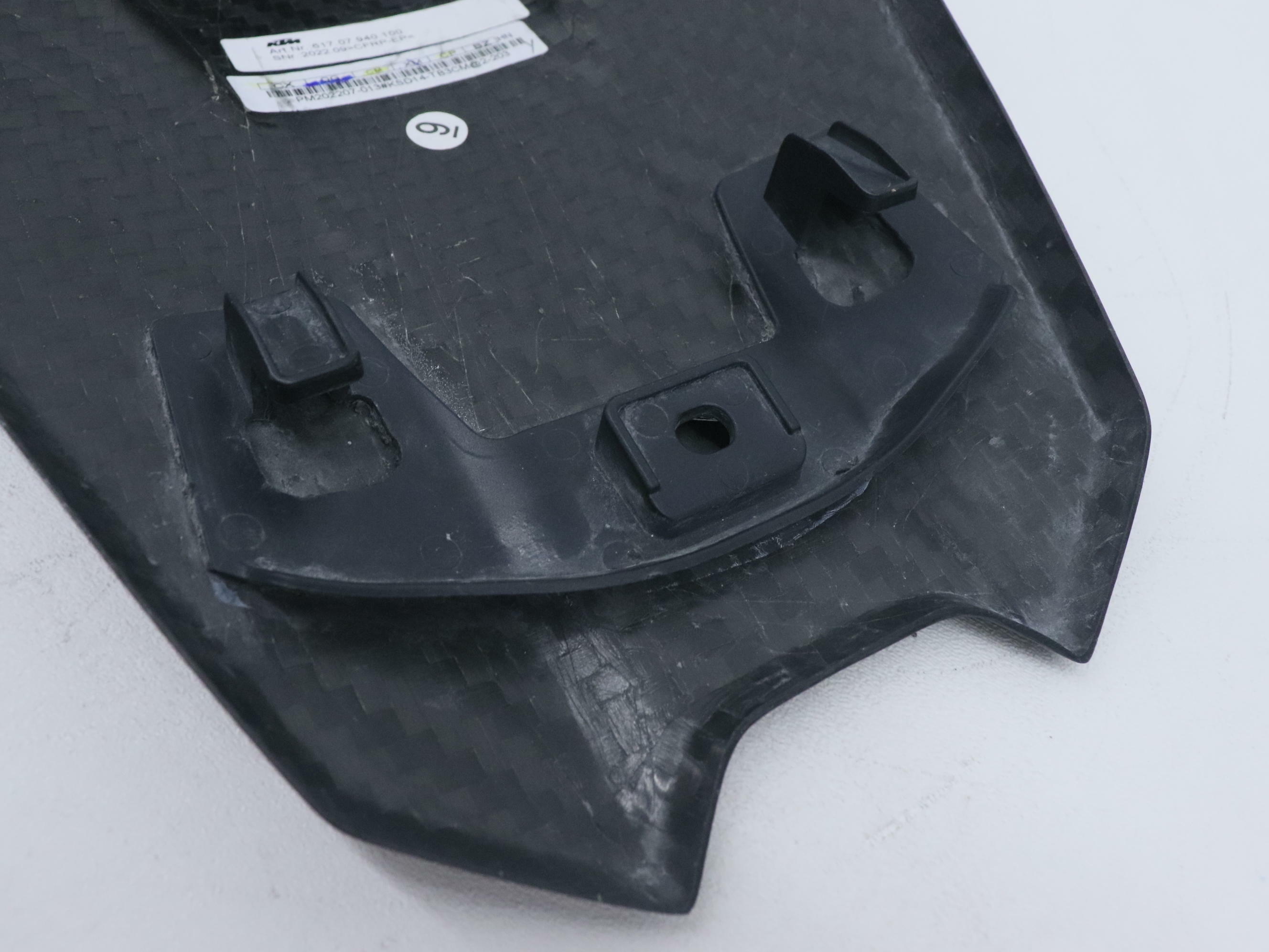 OEM KTM Carbon Pillion Seat Cover 1290 Super Duke R 20-21 61707940144 - OPEN BOX