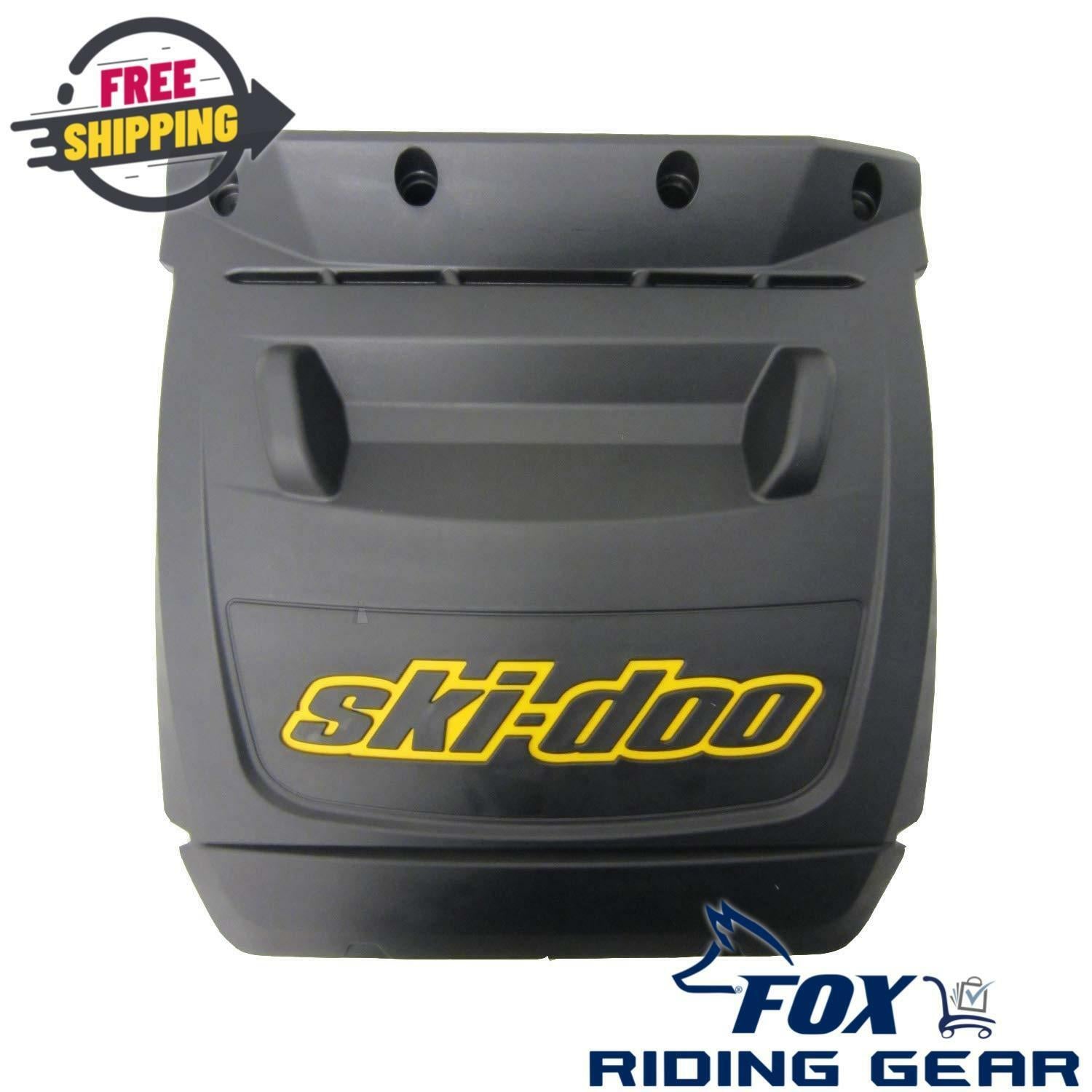 OEM Ski-Doo Rear Snow Guard Flap REV Black/Yellow 520000449 - MXZ 500 - OPEN BOX