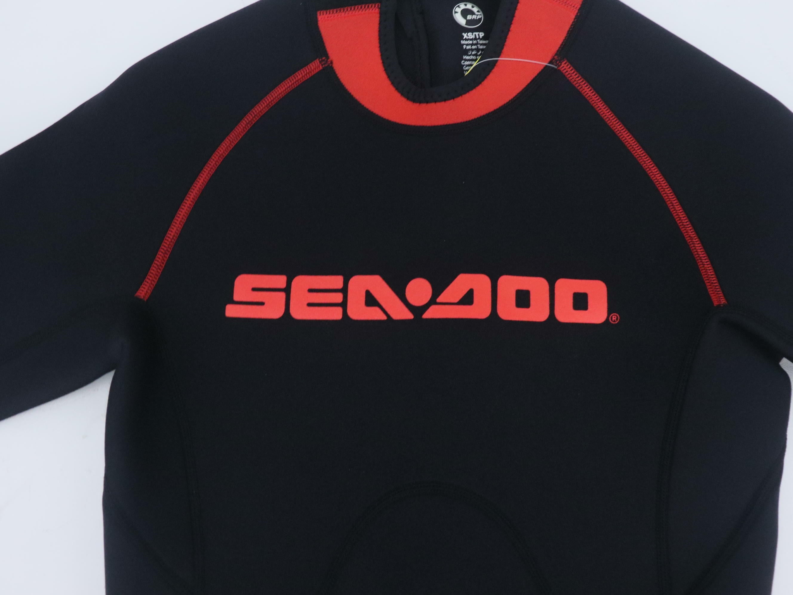 Sea-Doo Escape Shorty Wetsuit Black Red MENS XS - 2867220230 - OPEN BOX