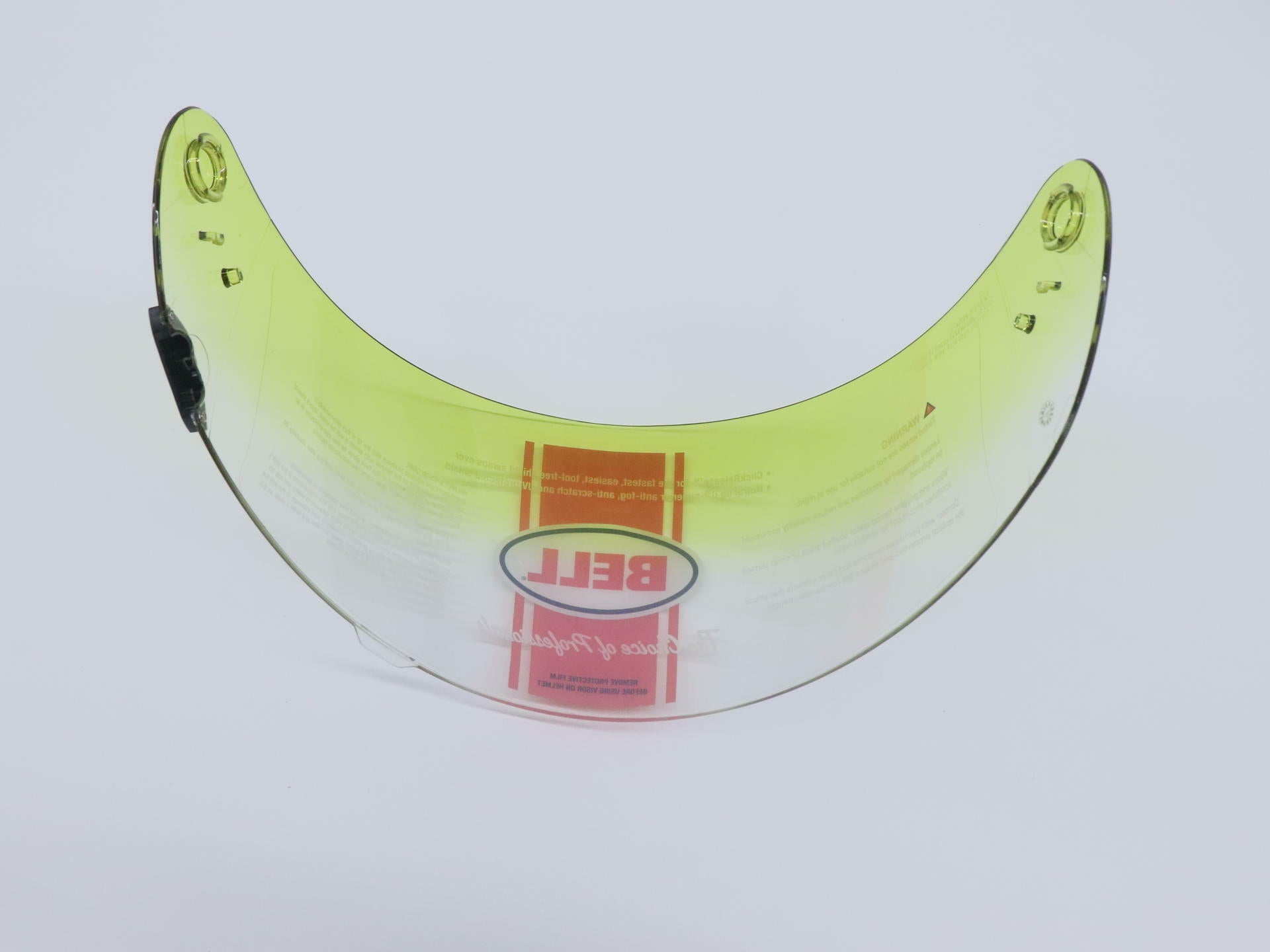 OEM Bell ClickRelease Face Shield Visor - Yellow Gradient - RS-2 Vortex- 2011342