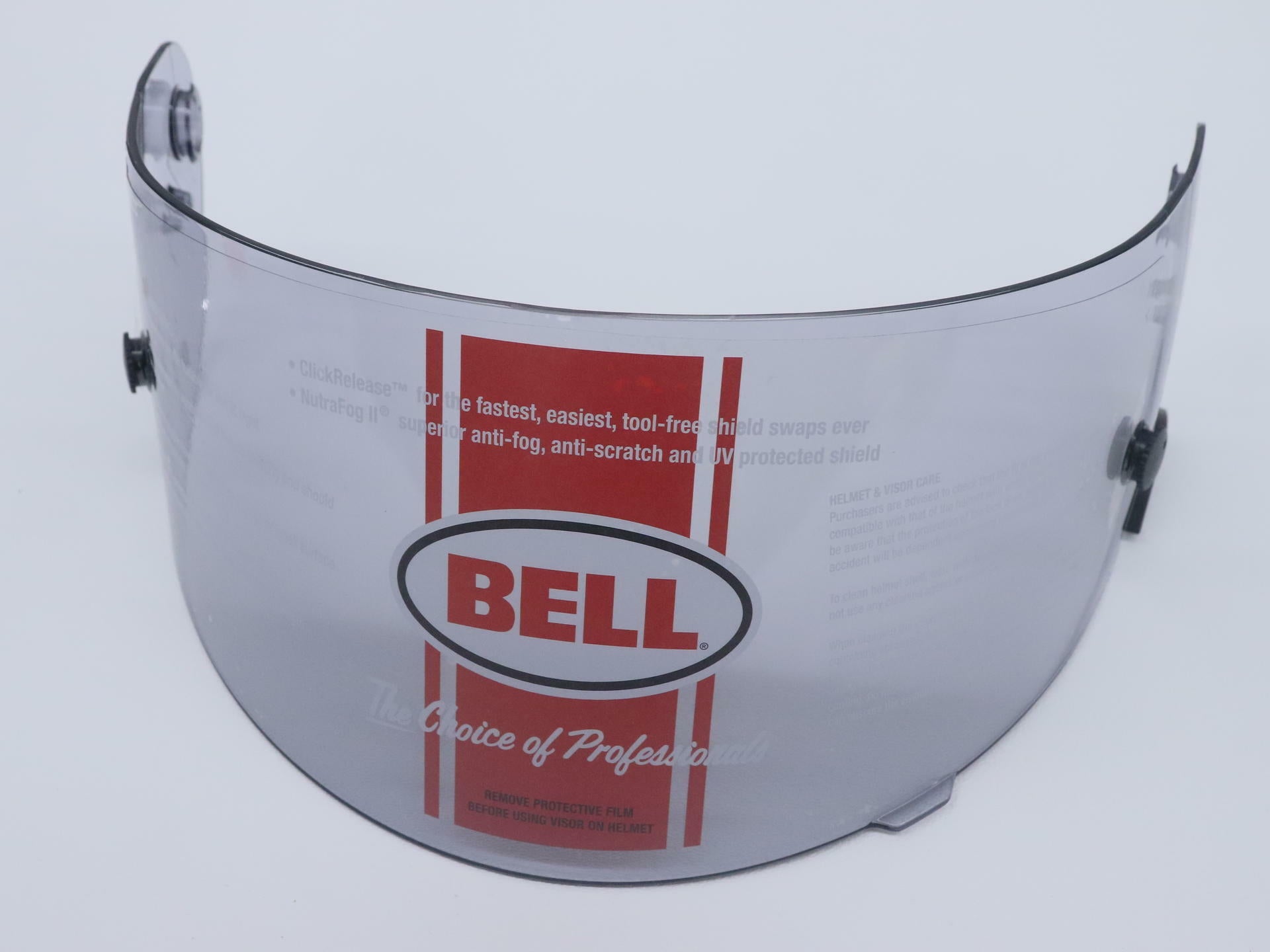 Bell ClickRelease Face Shield Visor Light Smoke RS-1 Vortex Helmet 2010069
